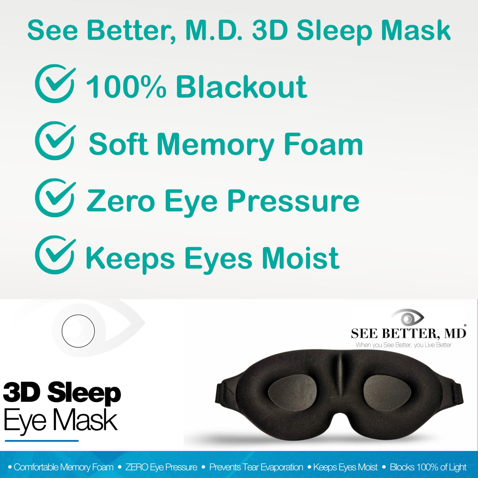 3D Luxury Sleep Mask