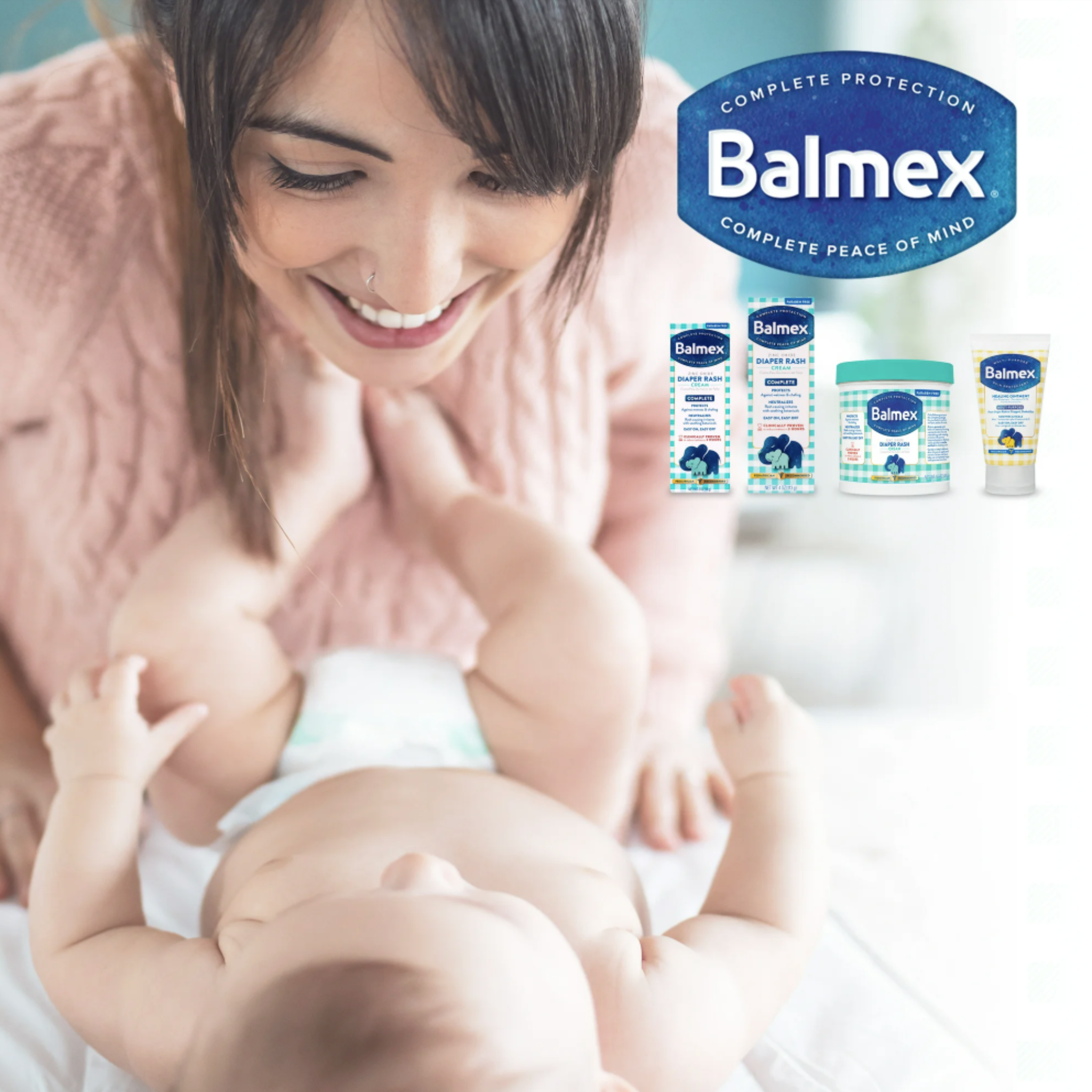 Balmex Complete Protection Diaper Rash Cream, 16 oz