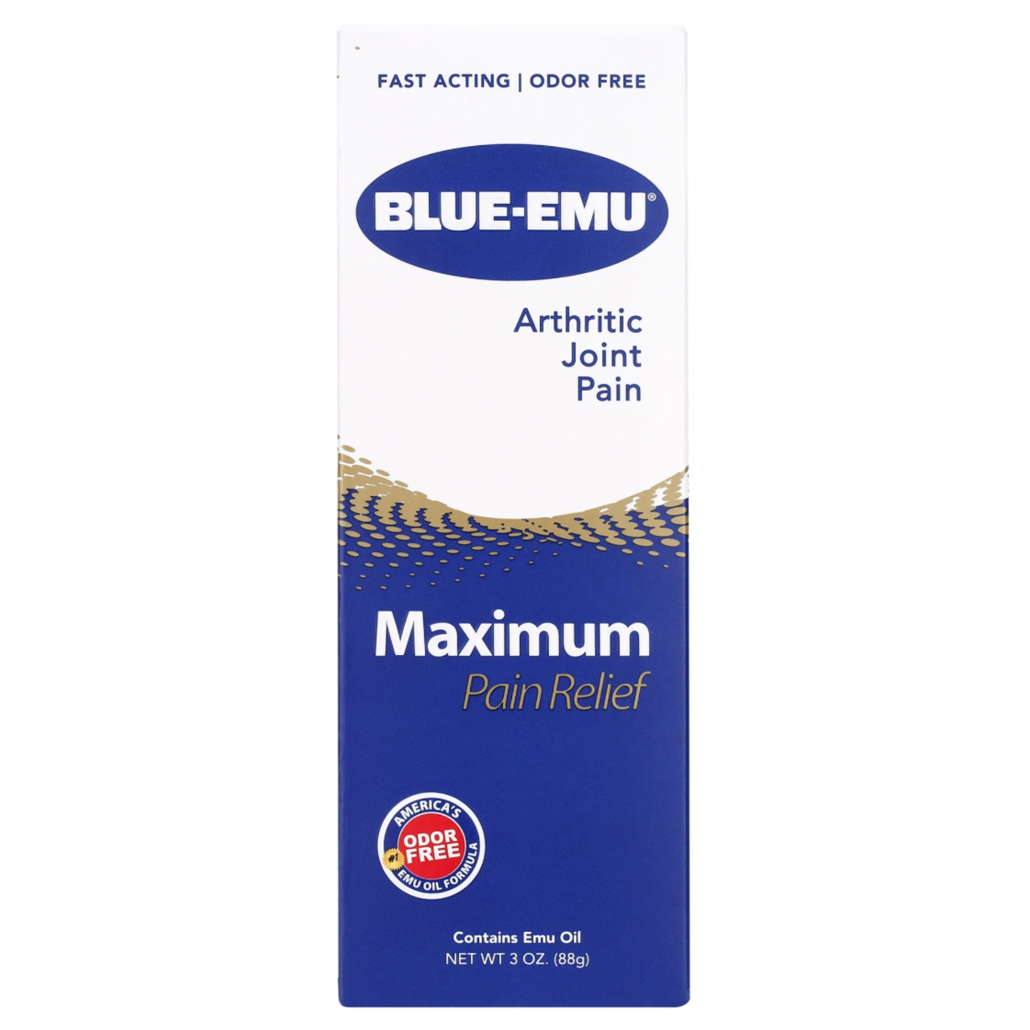 Blue-Emu Maximum Pain Relief Cream for Arthritis, Muscle Pain, and Joint Pain, 3 oz