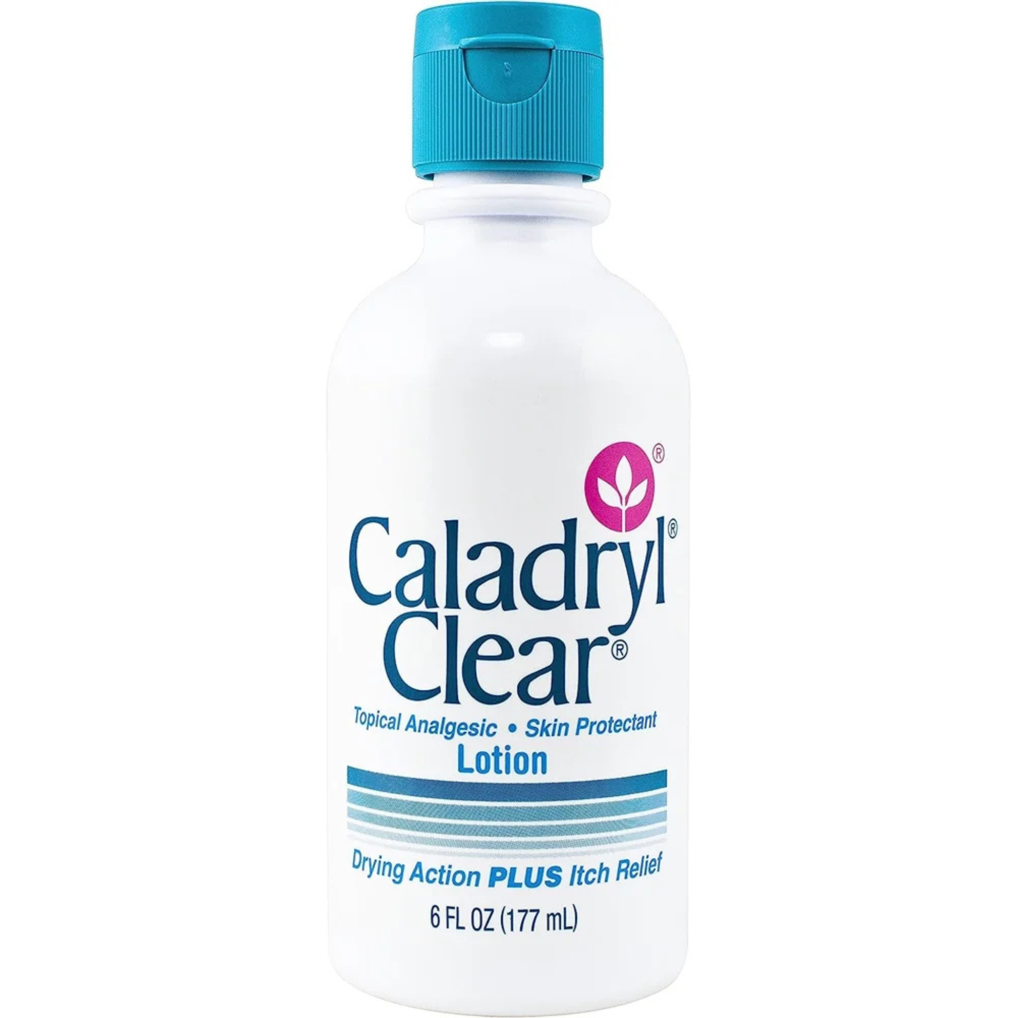 Caladryl, Clear Skin Protectant Lotion, Moisturizing Lotion for Dry Skin and Itch Relief, 6 oz