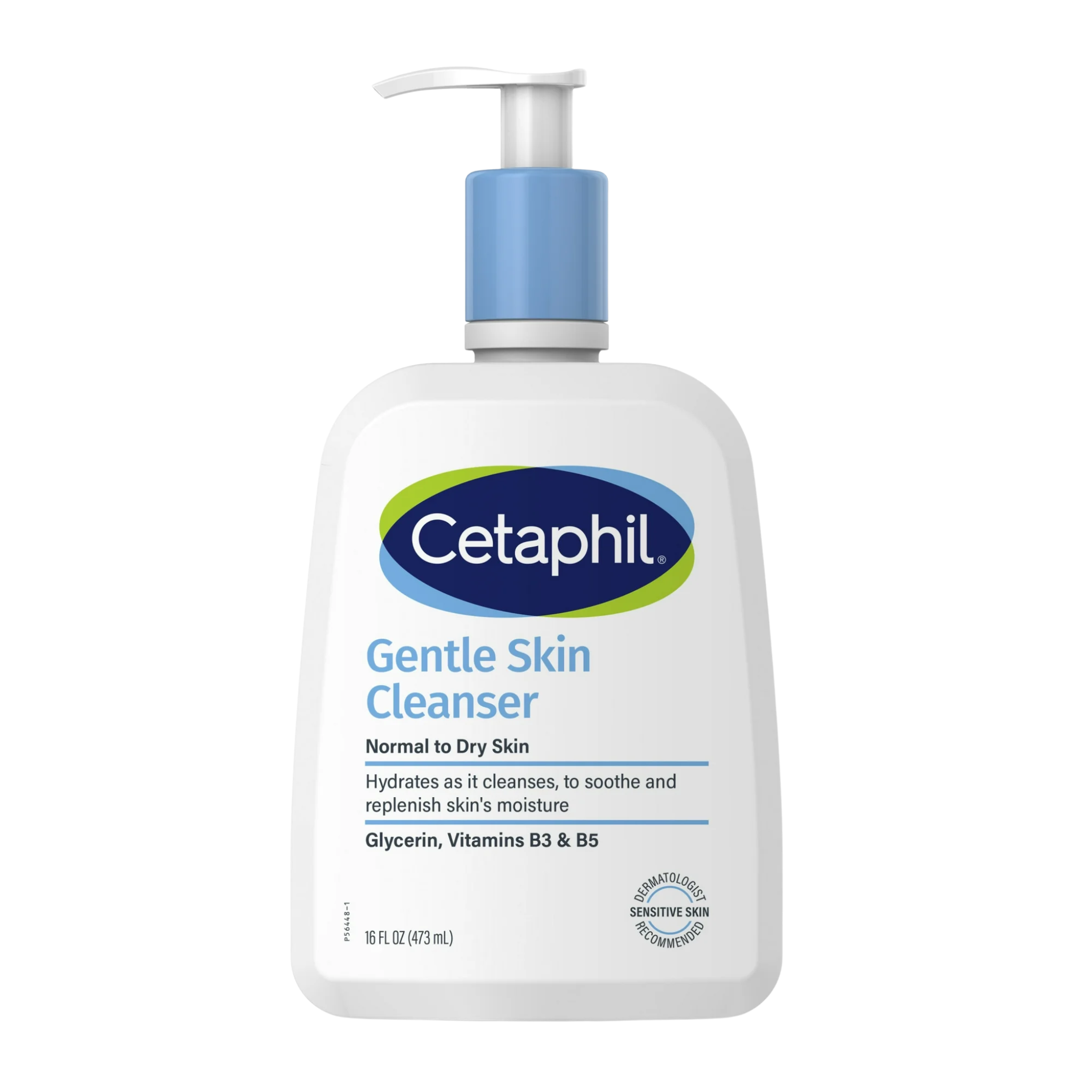 Cetaphil, Hydrating Gentle Skin Cleanser, Face Wash for Dry to Normal Sensitive Skin, 16 oz