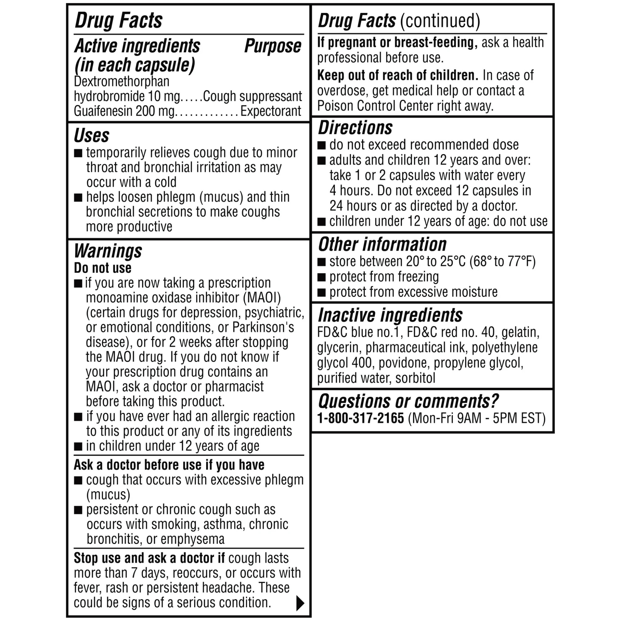 Coricidin HBP Chest Congestion & Cough Medicine, Liquid Gels, 20 Ct