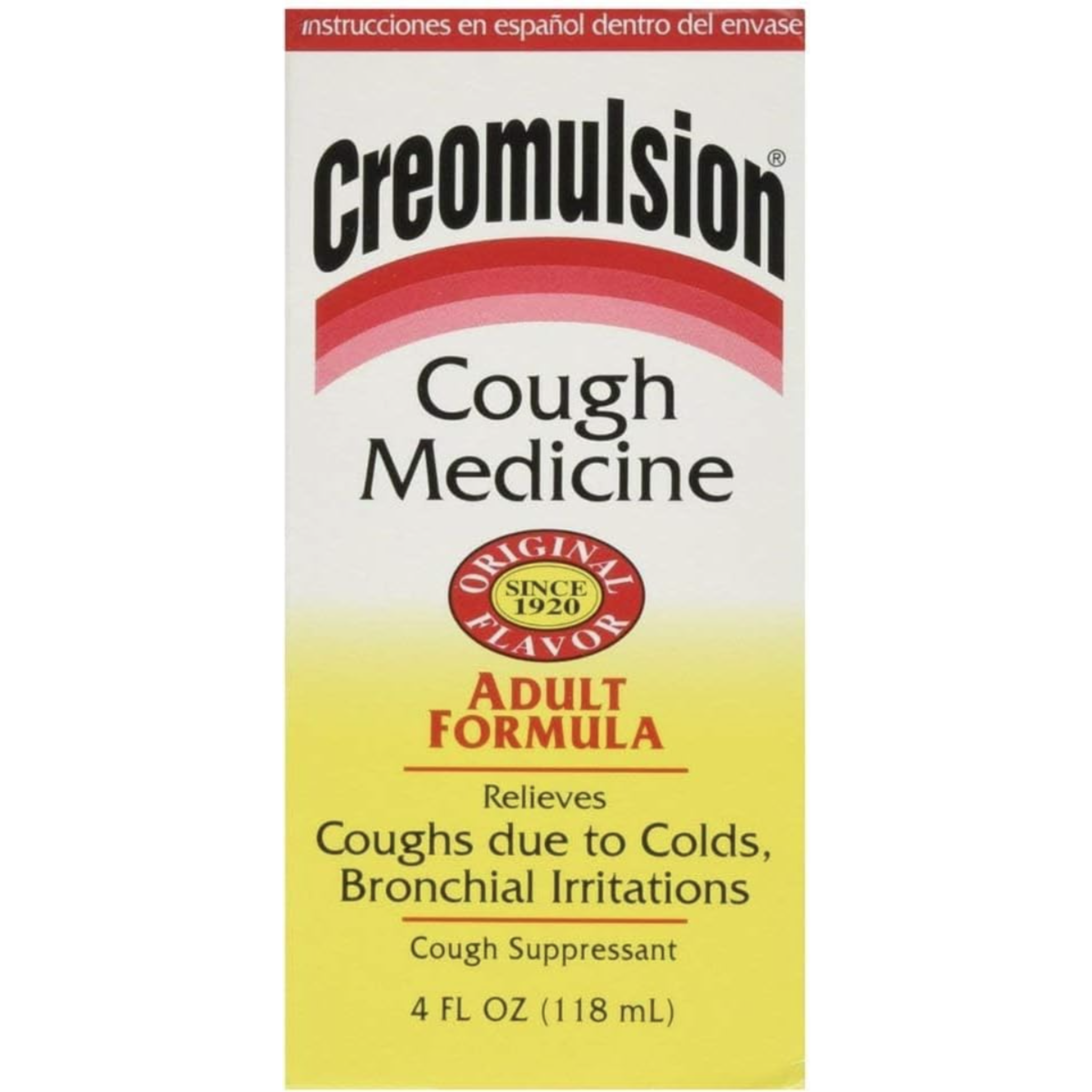 Creomulsion Adult Cough Medicine, 4 Ounce