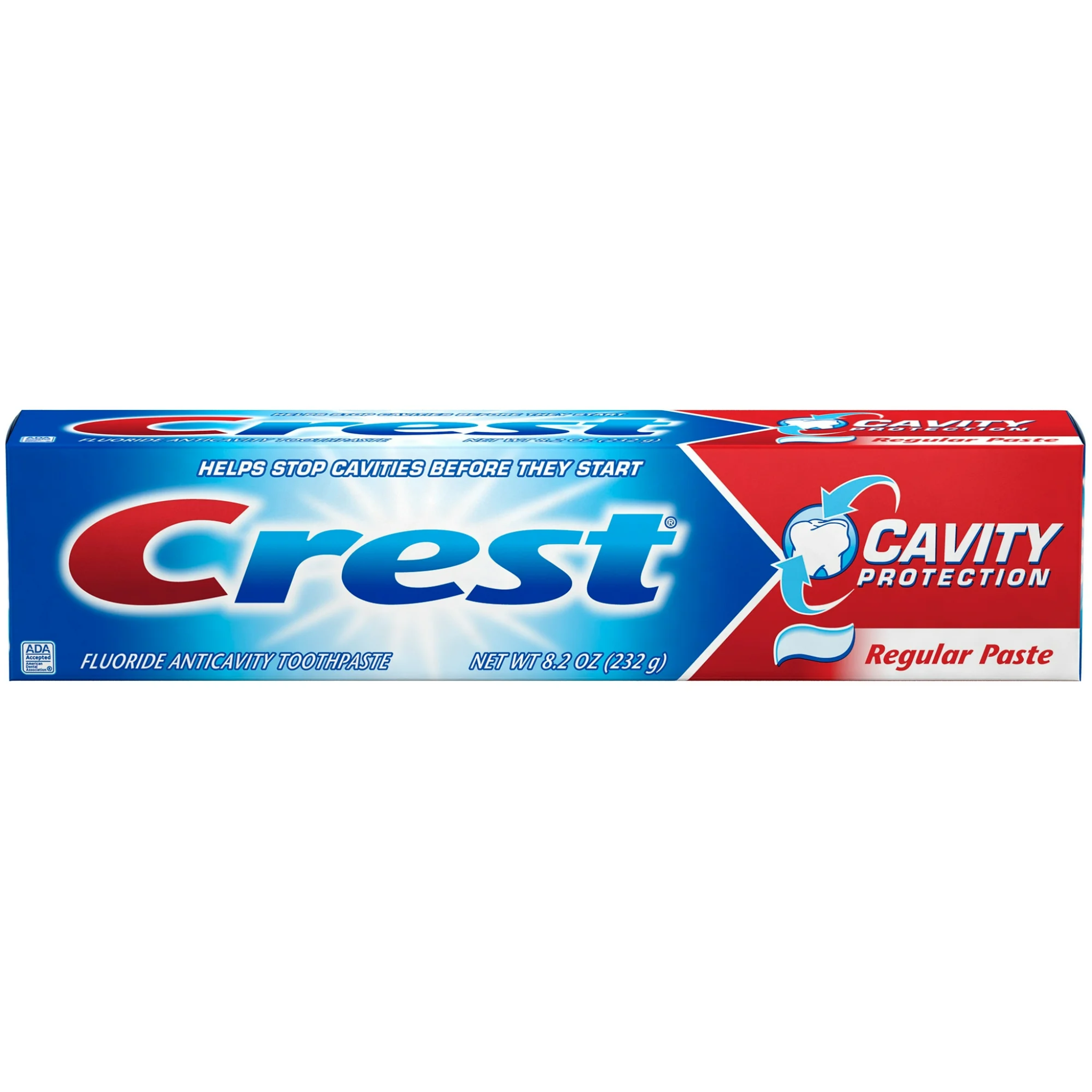 Crest, Cavity Protection Regular Toothpaste, Helps Prevent Cavities and Freshens Breath, 8.2 oz