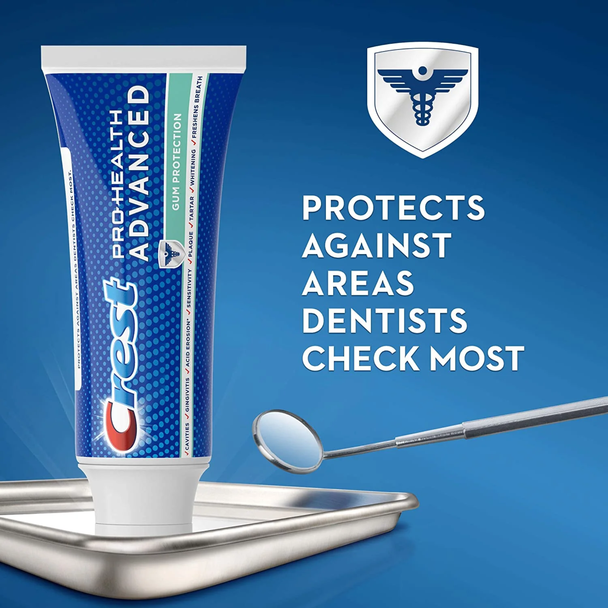 Crest, Pro-Health Advanced Gum Protection Toothpaste, Promotes Gum Health and Oral Care, 5.1 oz