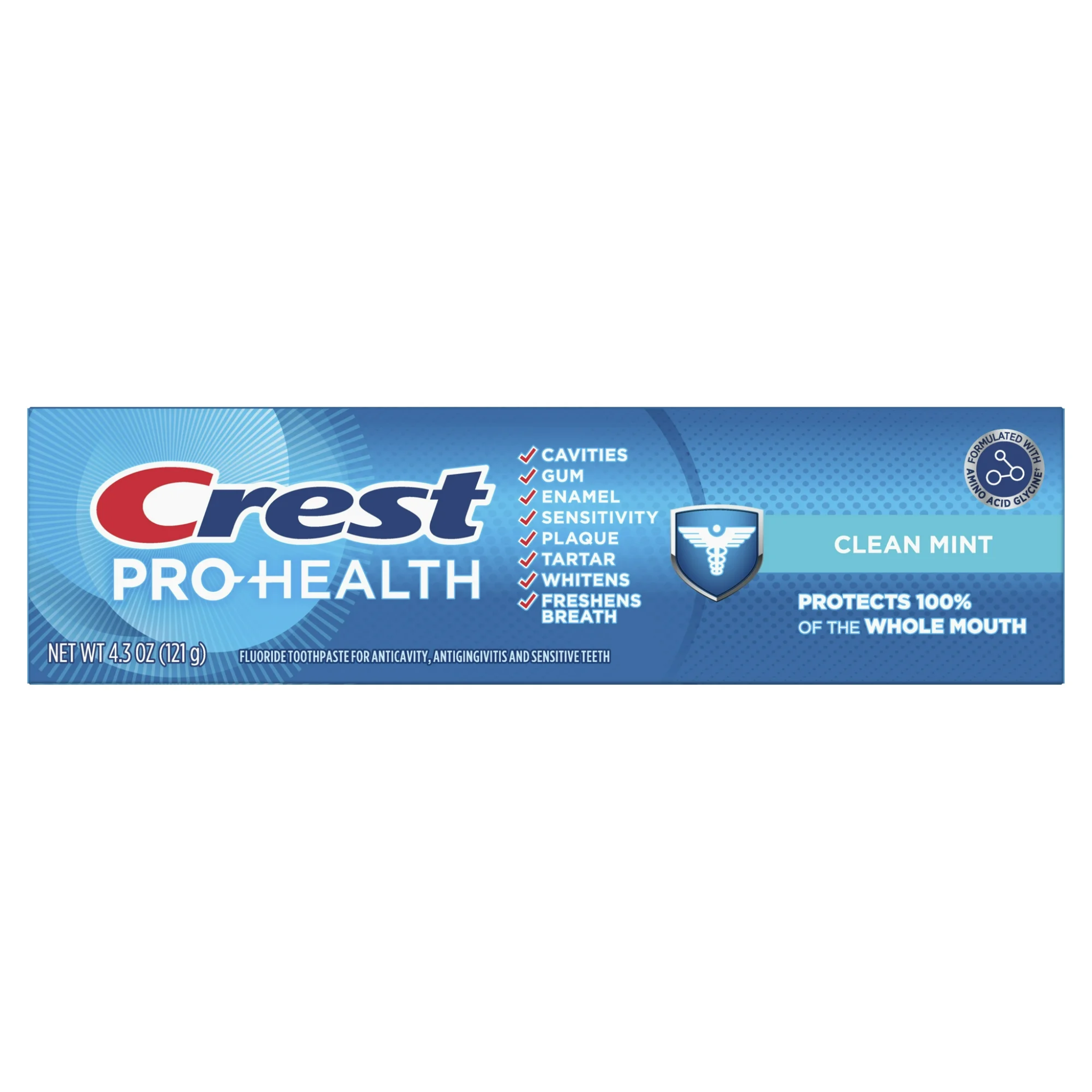 Crest, Pro-Health Toothpaste, Clean Mint Flavor for Fresh Breath and Oral Care, 4.3 oz