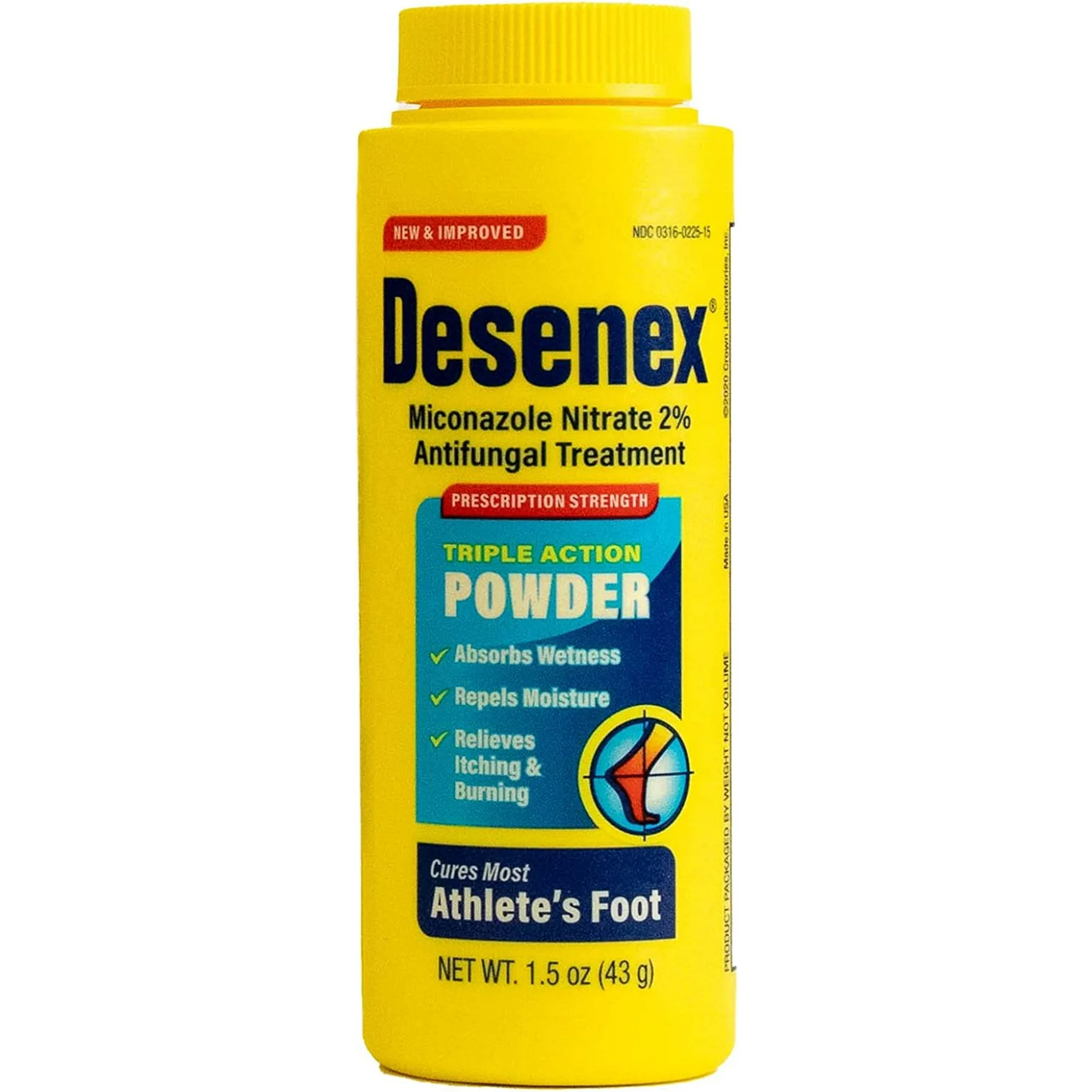 Desenex, Antifungal Powder 2%, Treats Athlete's Foot and Ringworm, 1.5 oz