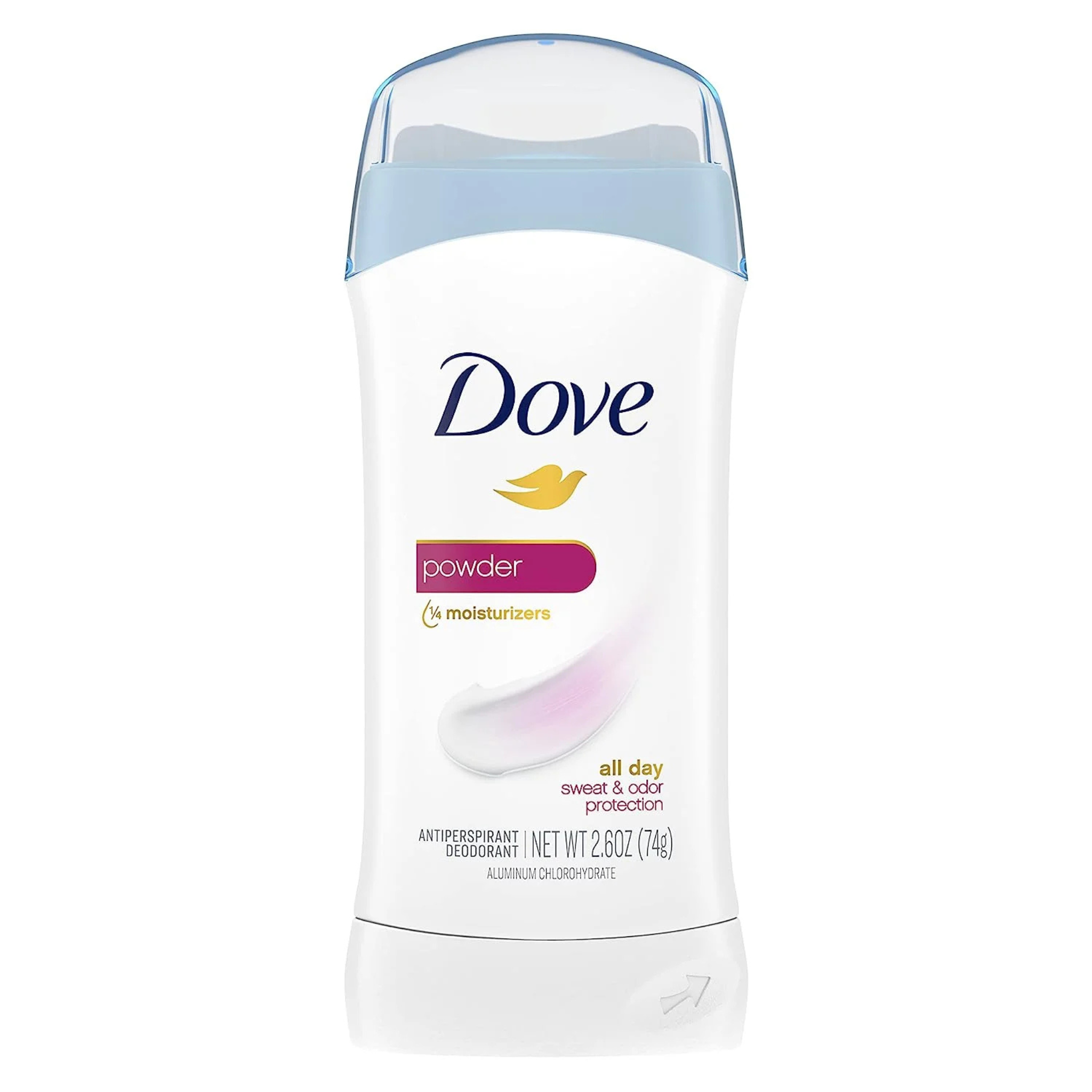 Dove Invisible Solid Deodorant, Powder - 2.6 Ounce