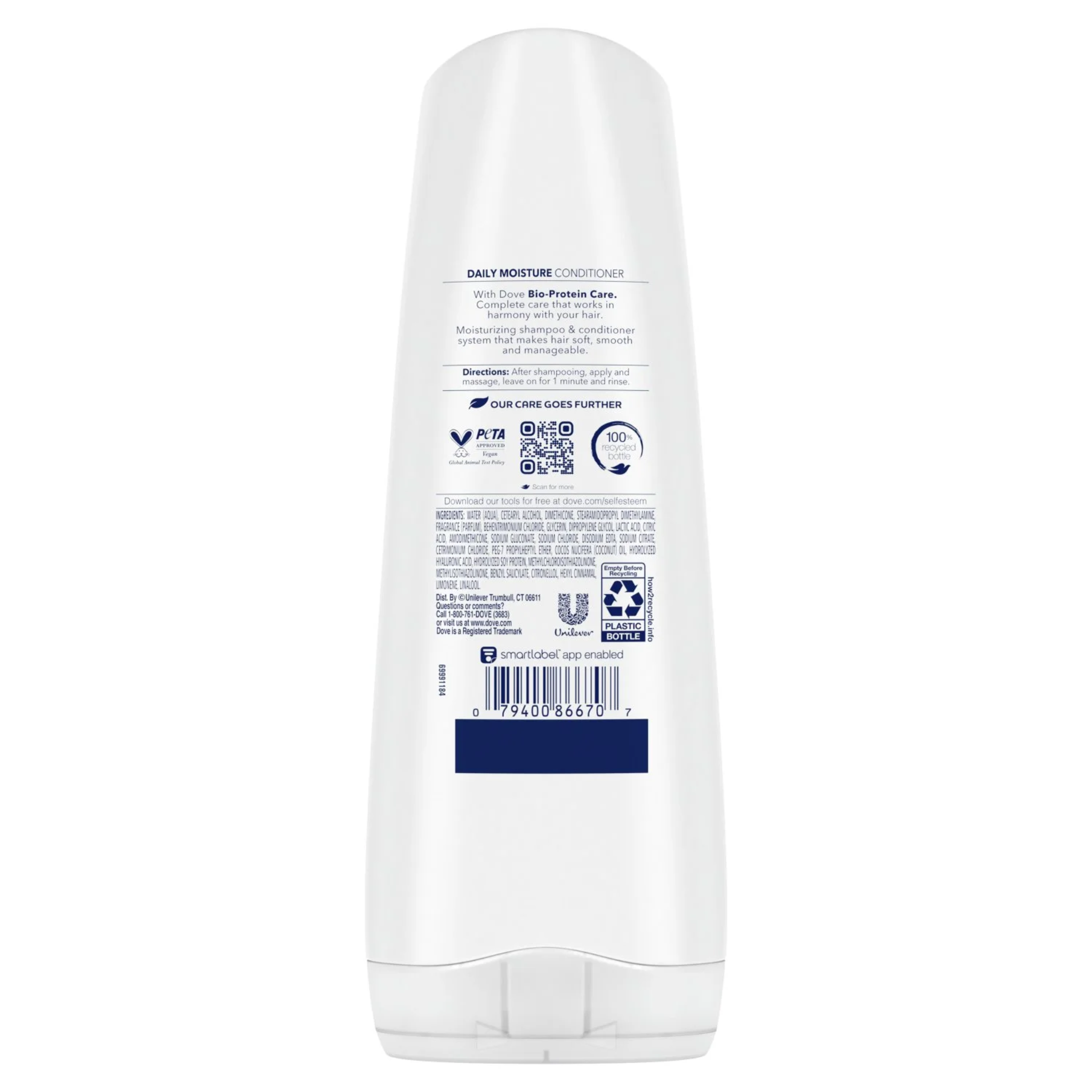 Dove, Nutritive Solutions Moisturizing Conditioner, Daily Moisture for Dry Hair, Deep Conditioning and Detangling, 12 oz