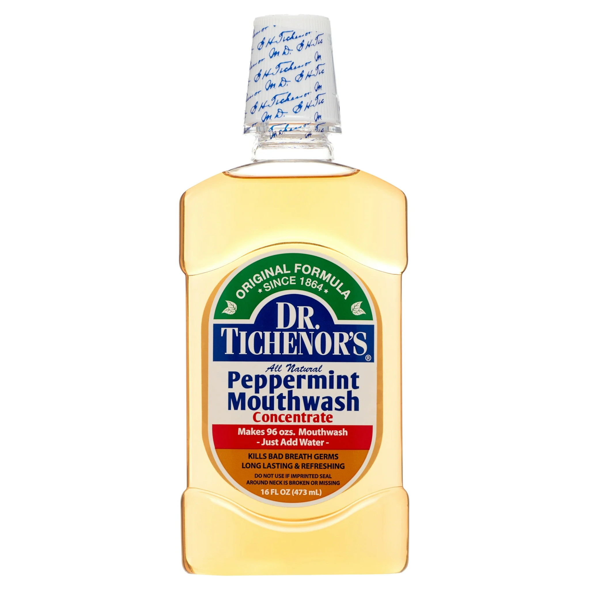 Dr. Tichenor's, Peppermint Antiseptic Mouthwash, Powerful and Refreshing Oral Care, 16 fl oz