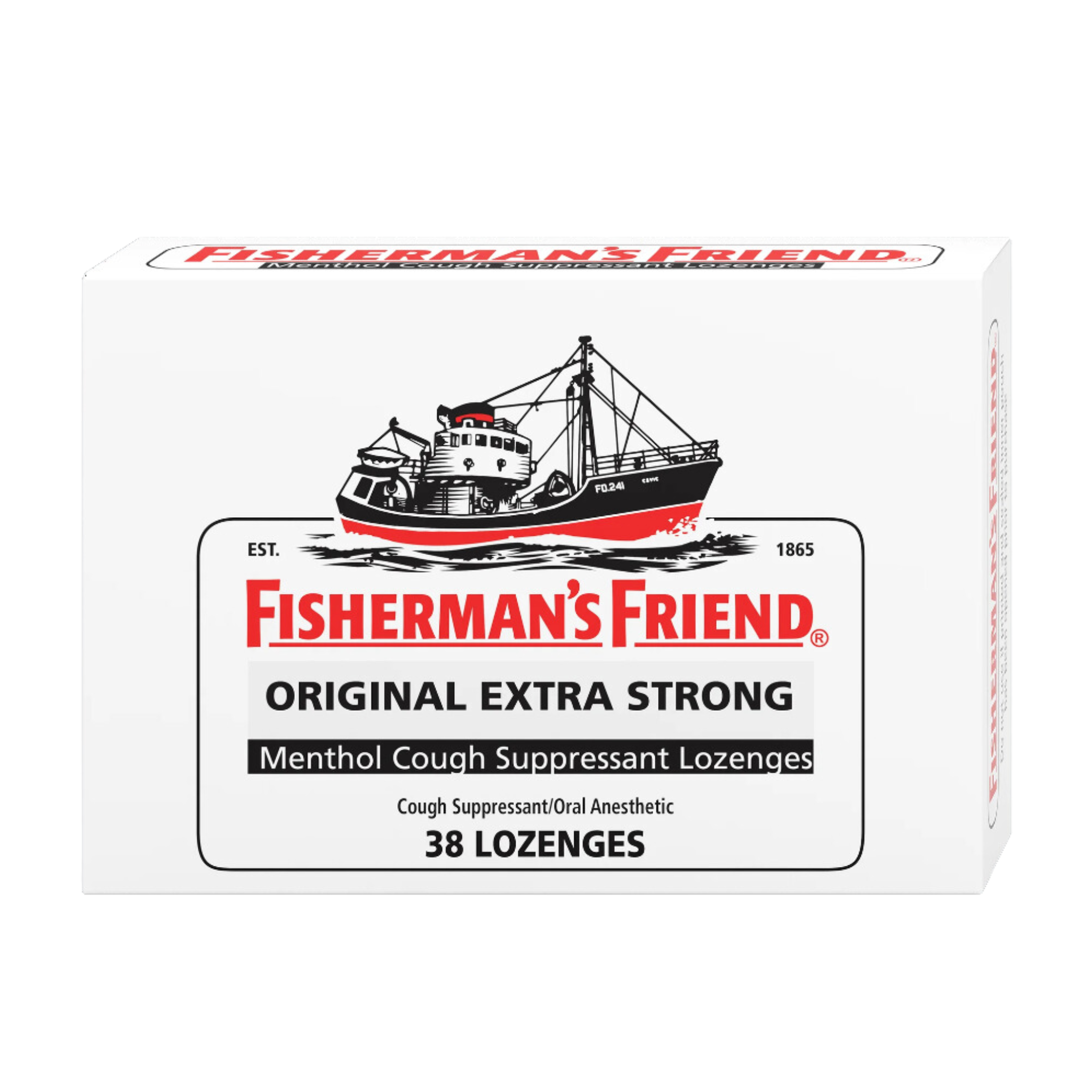 Fisherman's Friend Lozenges Original Extra Strong, 38 Each