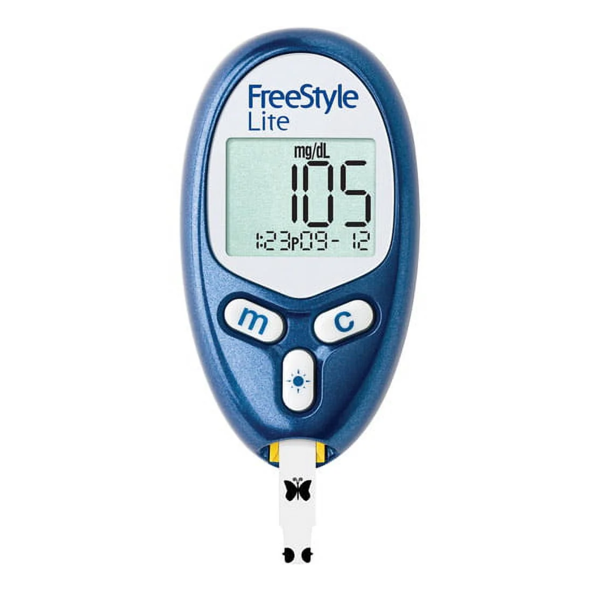 FreeStyle, Lite Blood Glucose Monitoring System, Small Sample & No Coding Technology for Easy Testing