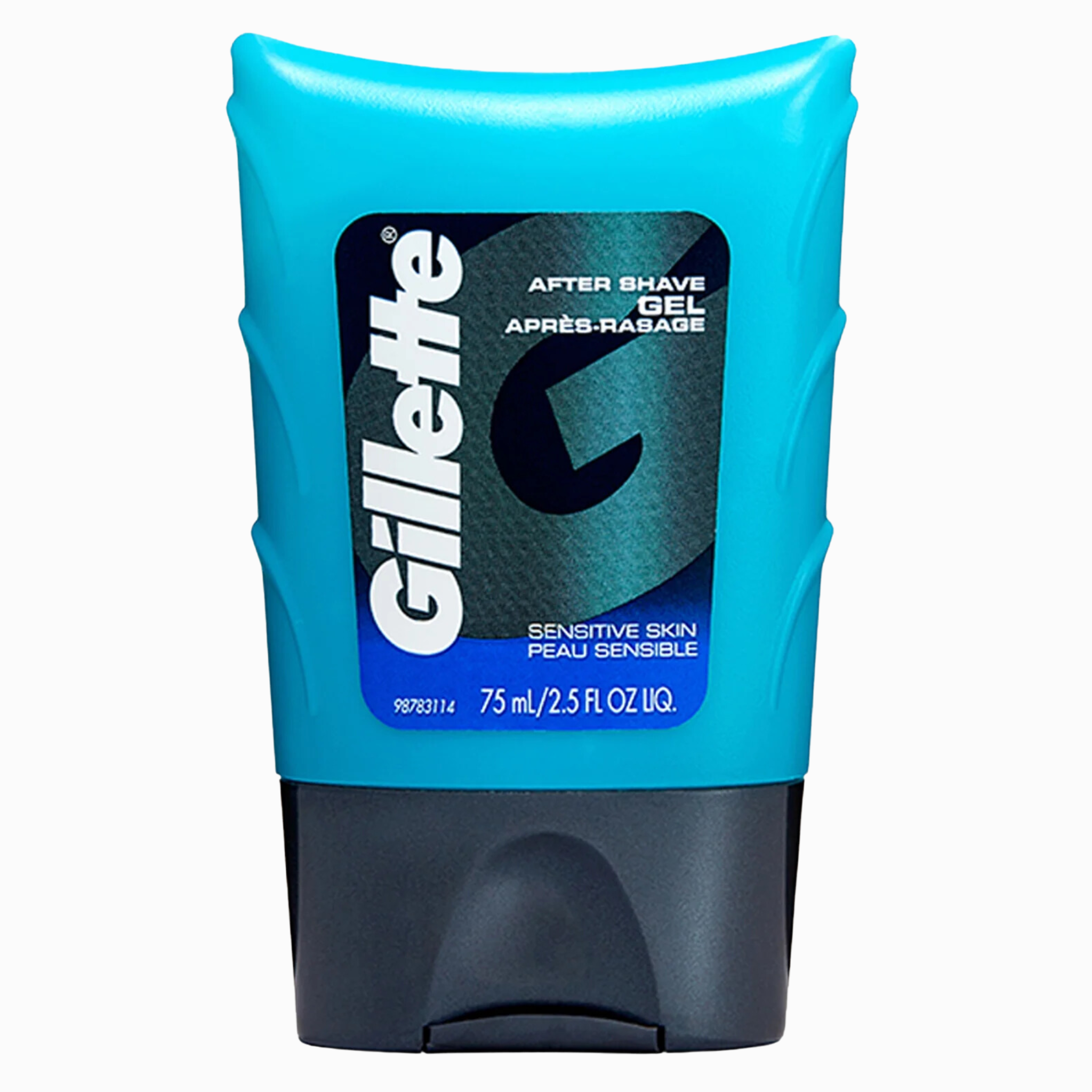 Gillette, Aftershave Gel for Men, Sensitive Skin with Light Fragrance, Soothing Care, 2.5 oz