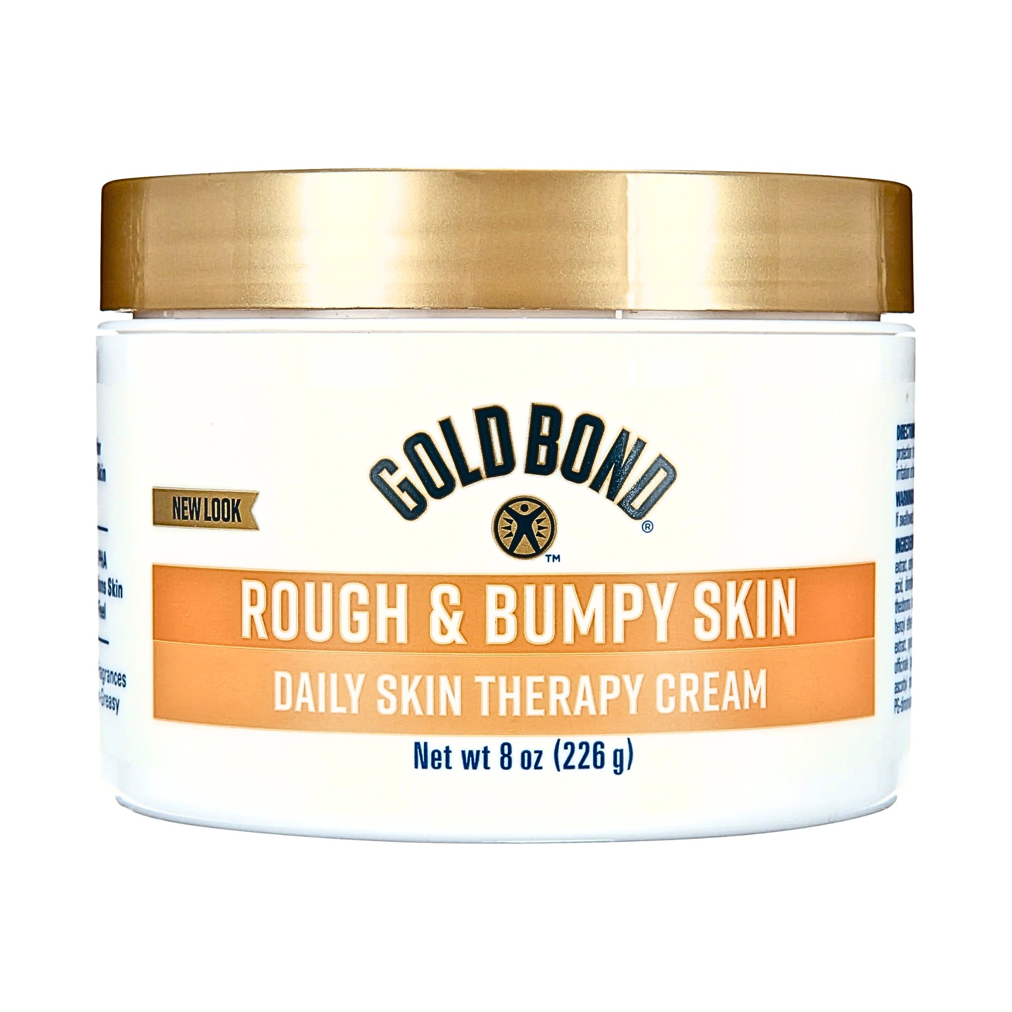 Gold Bond, Rough & Bumpy Skin Lotion, Exfoliating & Smoothing Moisturizer for Hand, Face & Body, 8 oz Jar