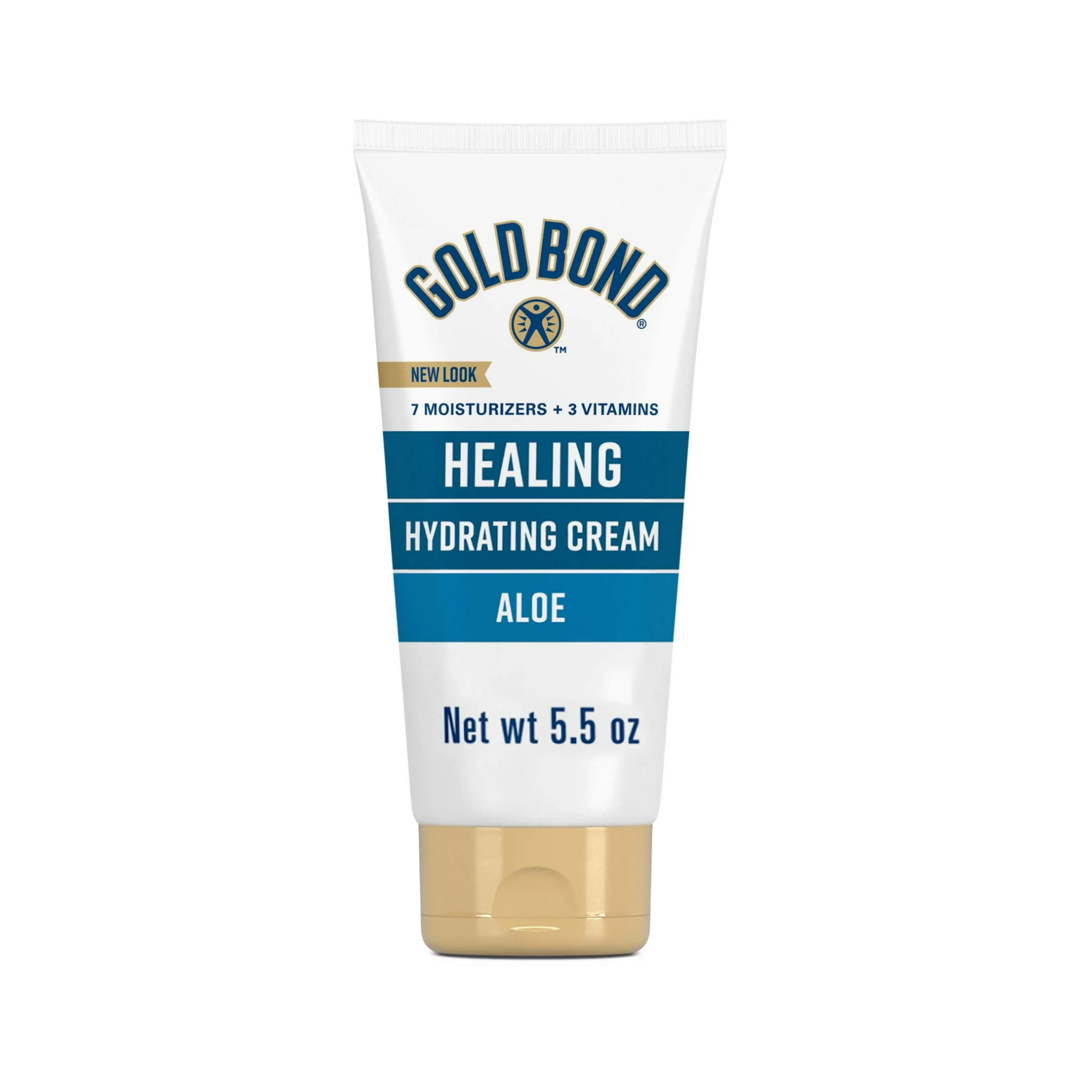 Gold Bond, Healing Skin Therapy Lotion, Non-Greasy & Hypoallergenic Moisturizer with Aloe, 5.5 oz Tube