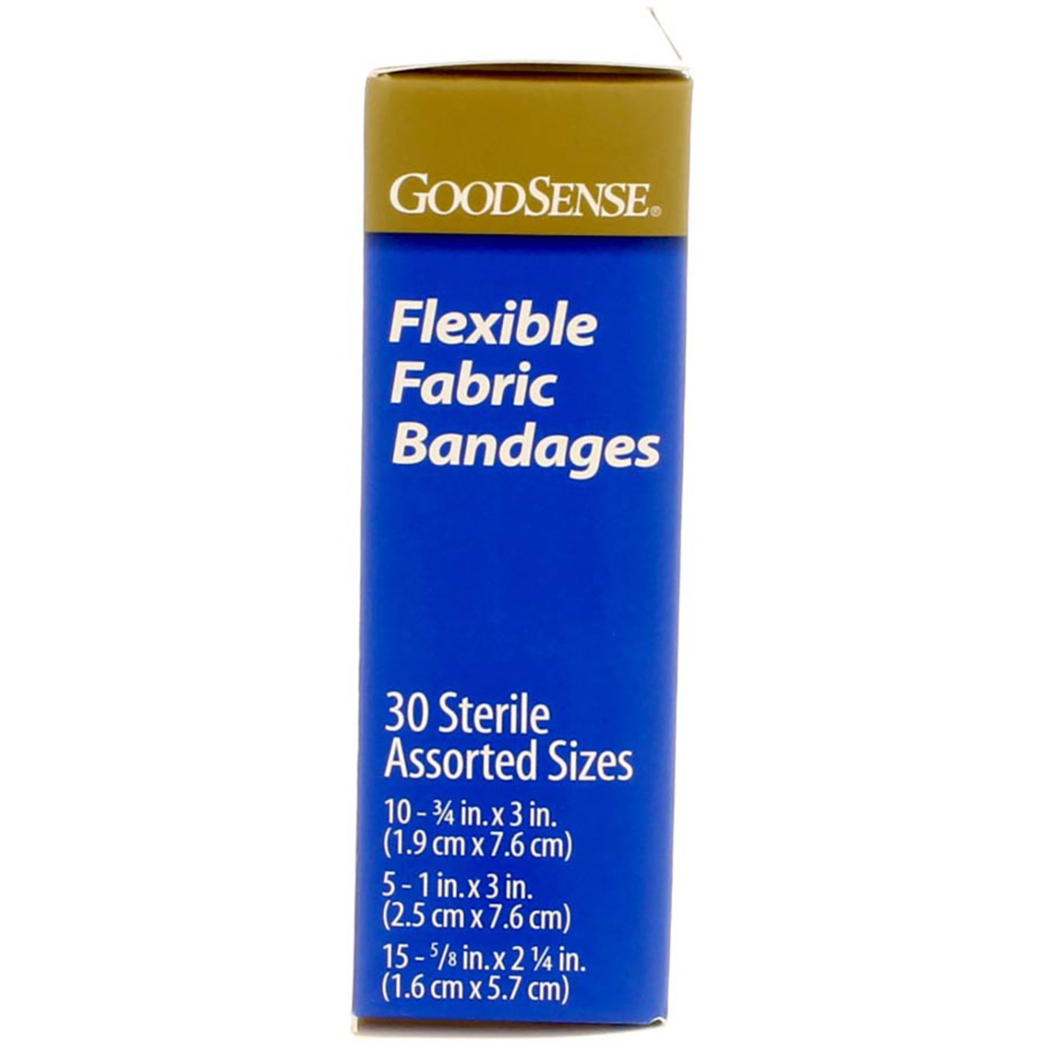 GoodSense Fabric Bandages - Assorted 30 Count