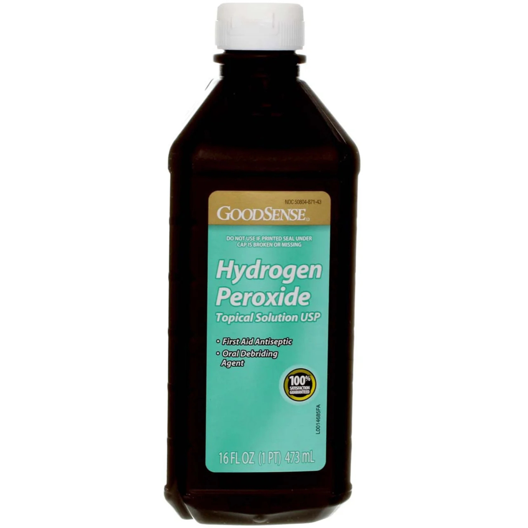 GoodSense, Hydrogen Peroxide Topical Solution, Multipurpose Disinfectant and Cleaner, 16 fl oz