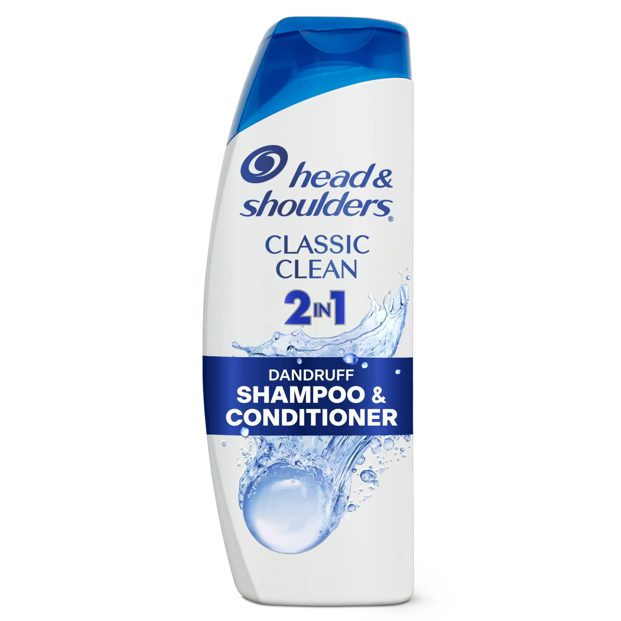 Head & Shoulders, 2 in 1 Dandruff Shampoo and Conditioner, Classic Clean Formula for Daily Use, 12.5 fl oz