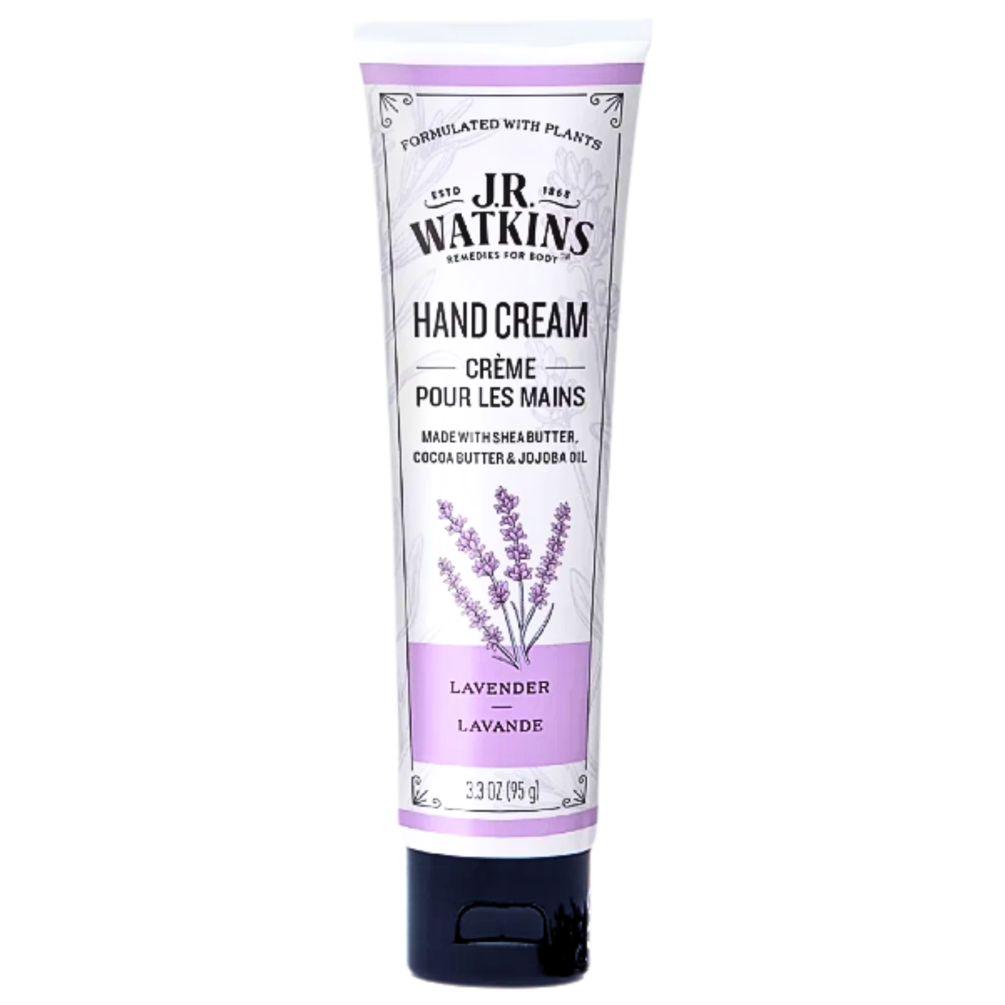 J.R. Watkins, Shea Butter Hand Cream, Lavender, 3.3 oz