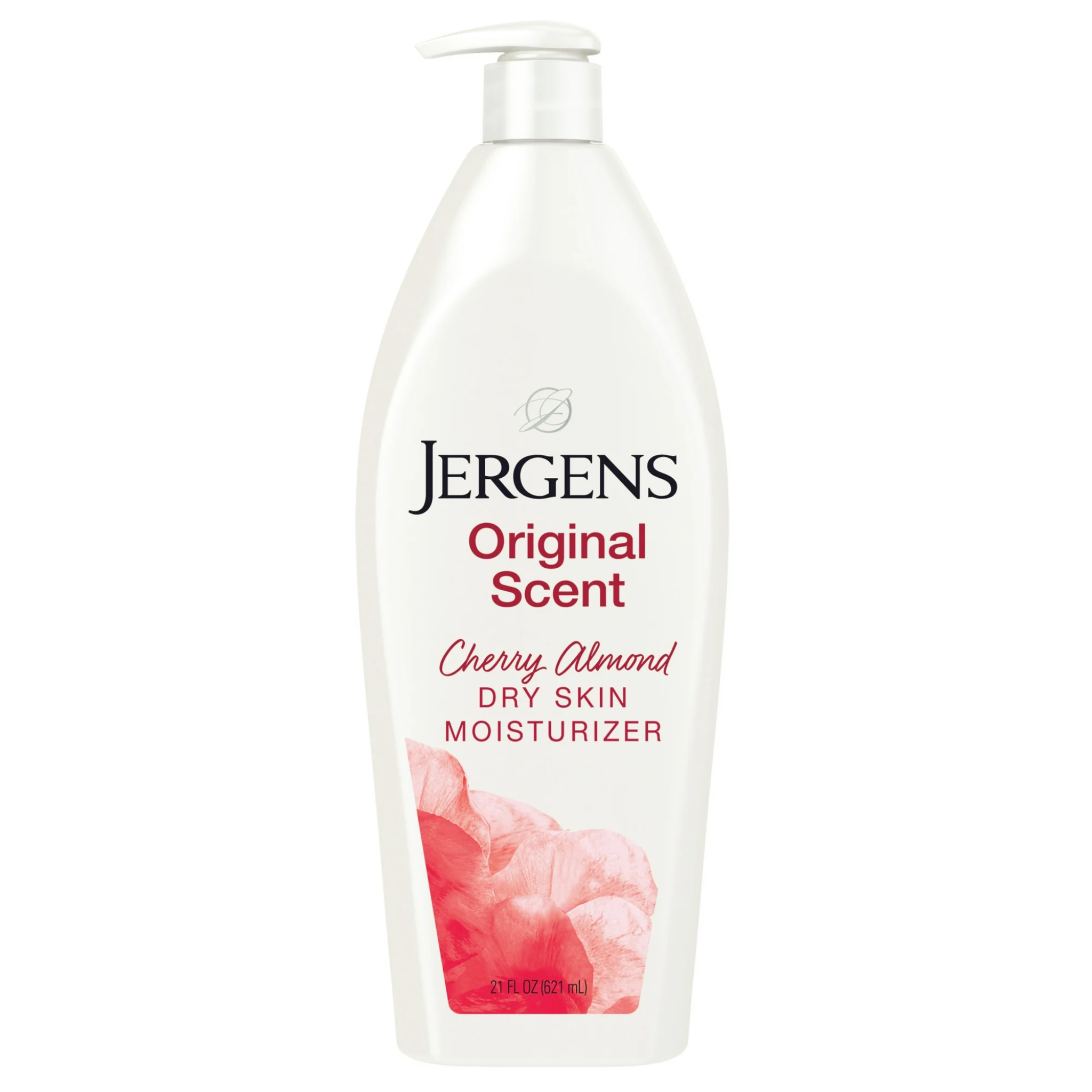 Jergens, Original Scent Body Lotion, Moisturizer for Dry Skin with Cherry Almond Essence, 21 oz Bottle