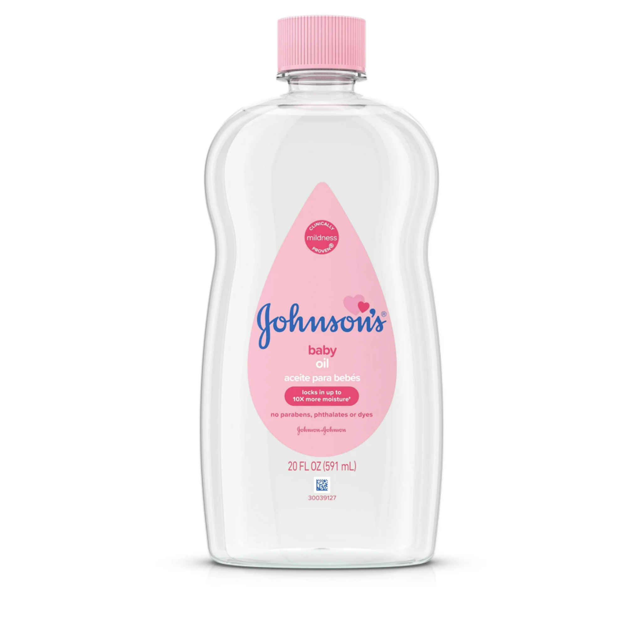 Johnson & Johnson Baby Oil, 20 Fl Oz