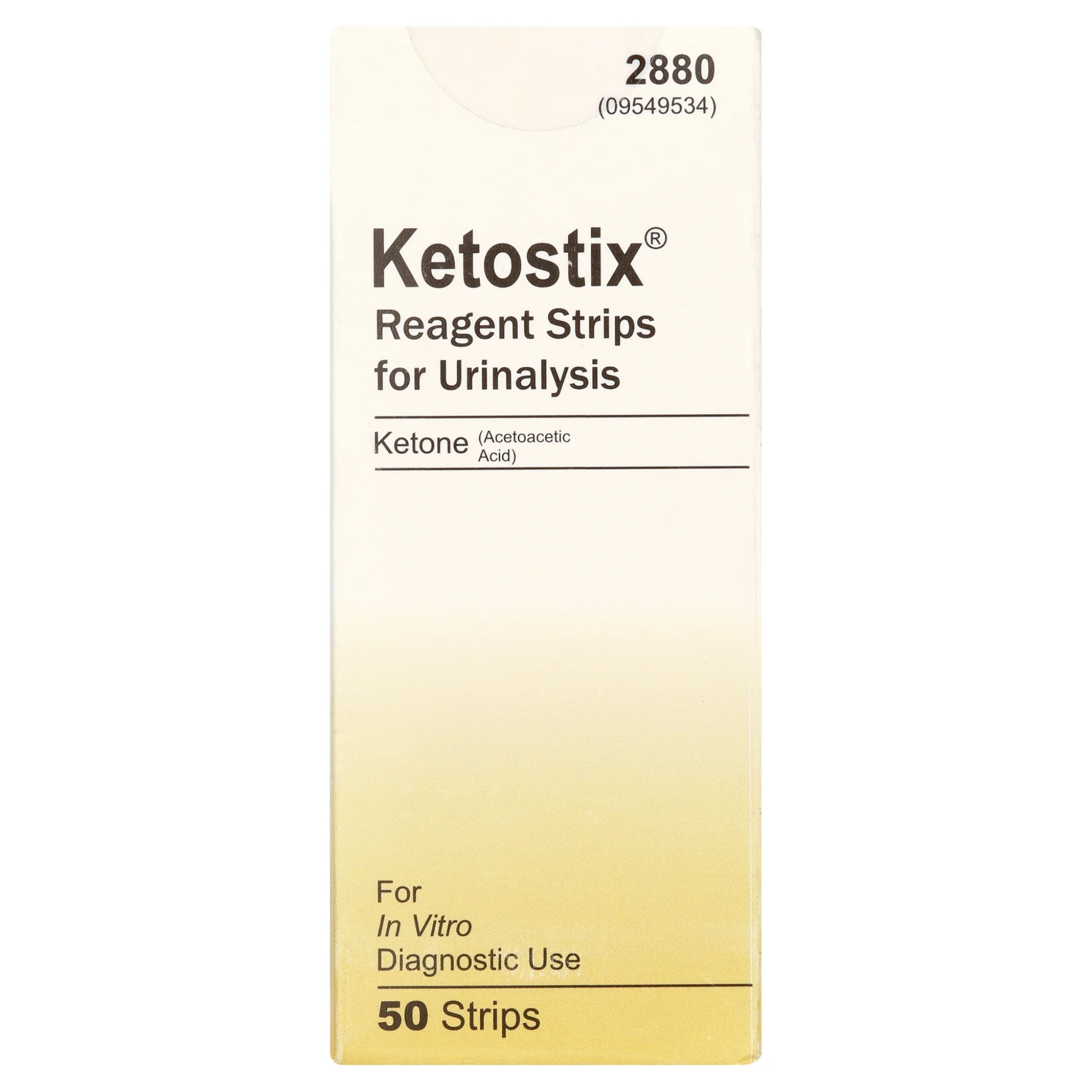 Ketostix Urine Reagent Test Strips, 50 Count