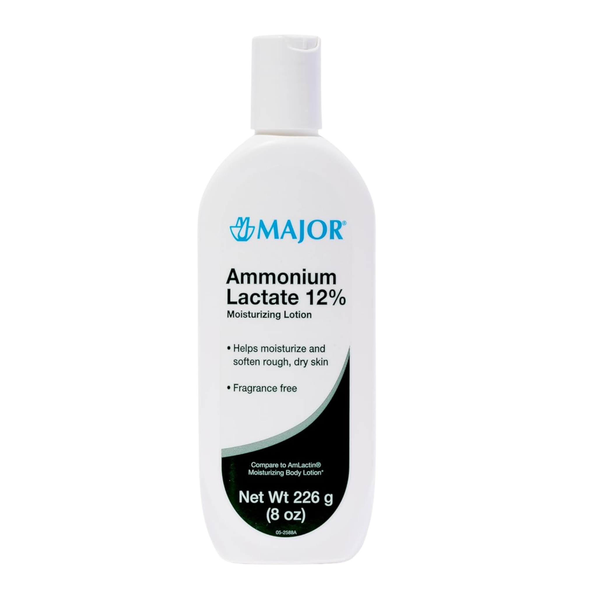 Major, Ammonium Lactate 12% Moisturizing Lotion, Hydrating & Softening for Rough Dry Skin, 8 oz