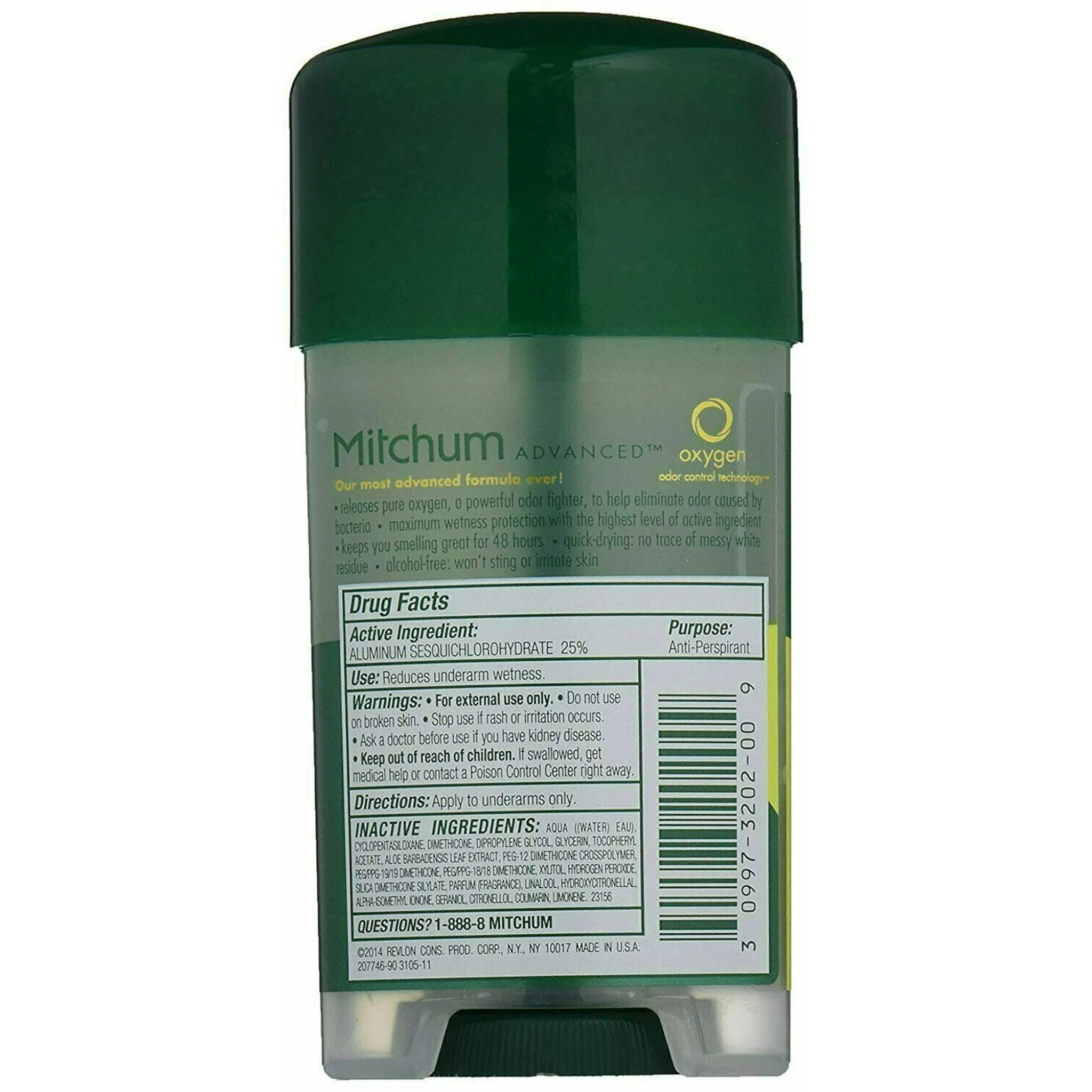 Mitchum Advanced Gel Anti-Perspirant & Deodorant, Mountain Air 2.25 oz