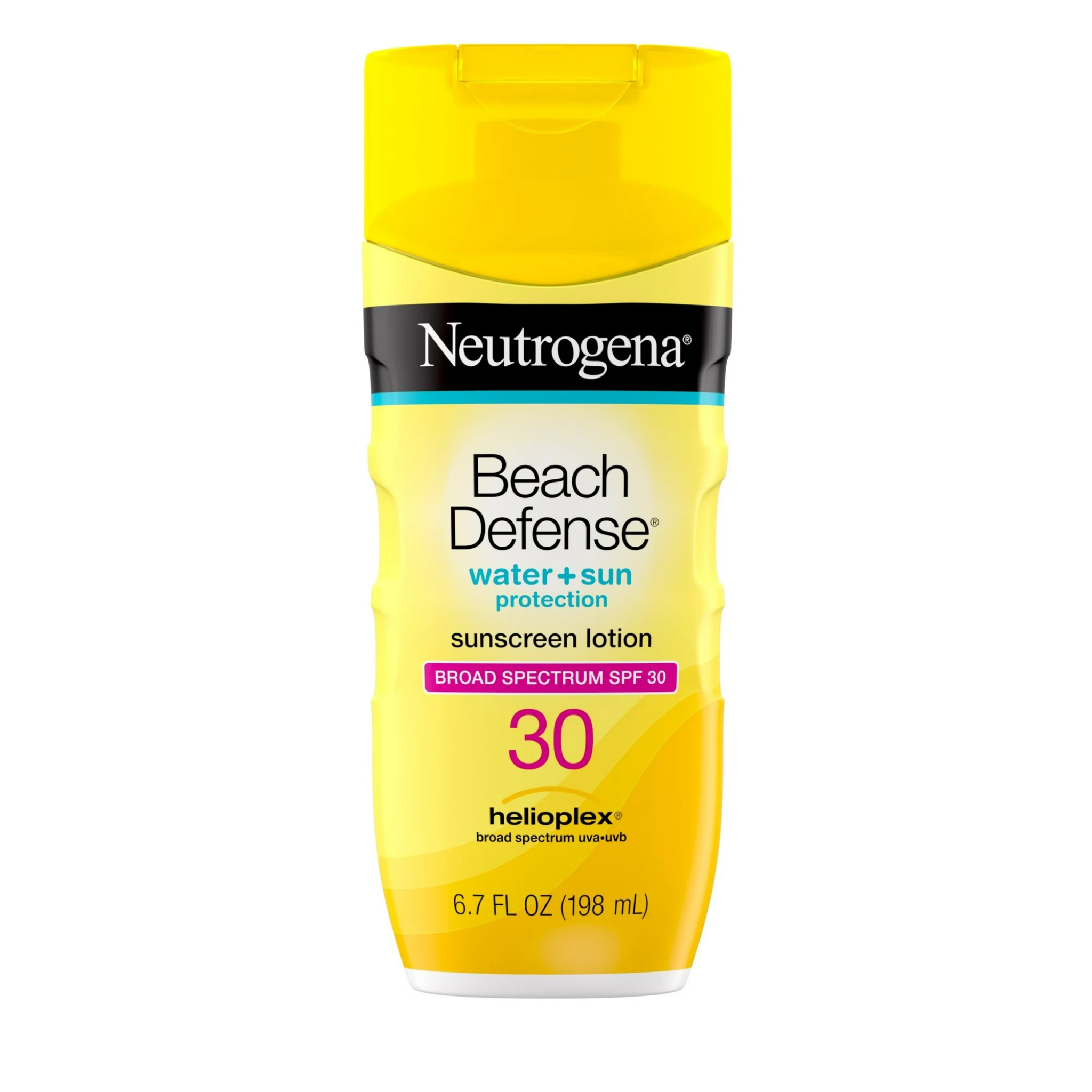 Neutrogena, Beach Defense Sunscreen Lotion, SPF 30 Broad-Spectrum Protection, Water-Resistant Sun Care, 6.7 Fl Oz