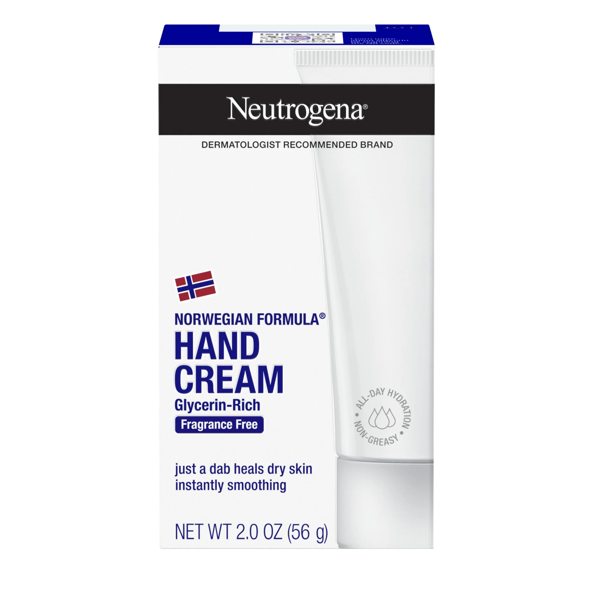 Neutrogena, Norwegian Formula Hand & Body Cream, Deep Moisture, Fragrance-Free, 2 oz