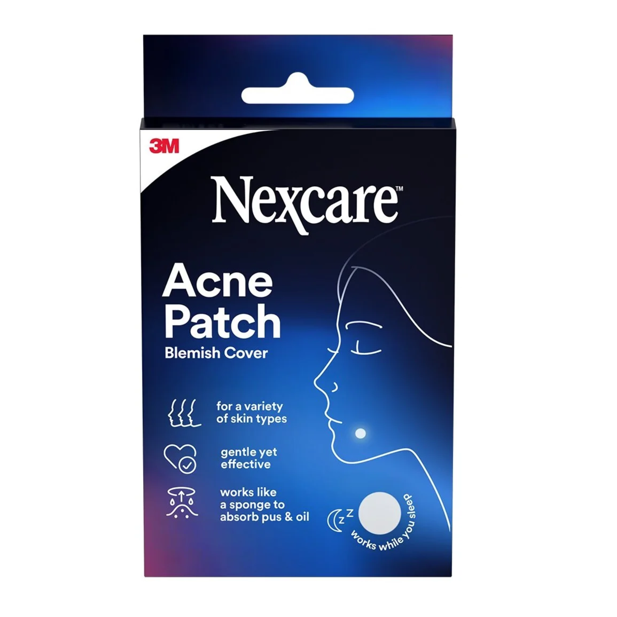 Nexcare, Absorbing Acne Cover, Invisible and Non-Drying Acne Treatment, 36 Count