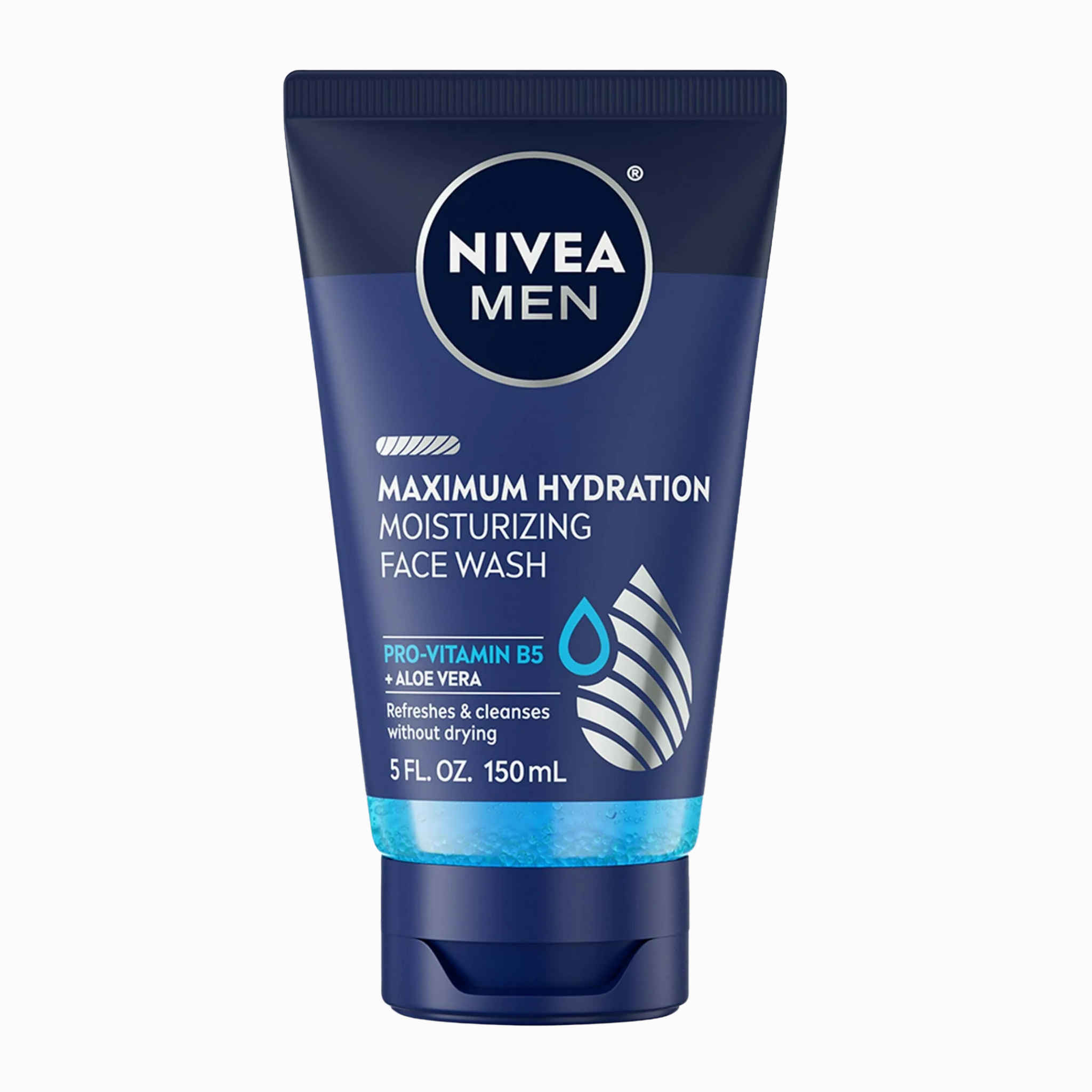 NIVEA MEN, Maximum Hydration Moisturizing Face Wash, Cleanses and Hydrates Skin, 5 fl oz