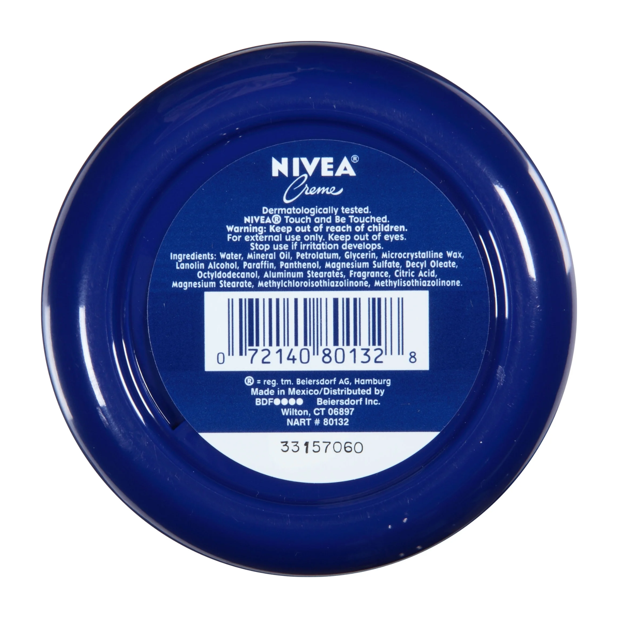 NIVEA, Creme Moisturizing Cream, for Body, Face & Hands, 6.8 oz Jar