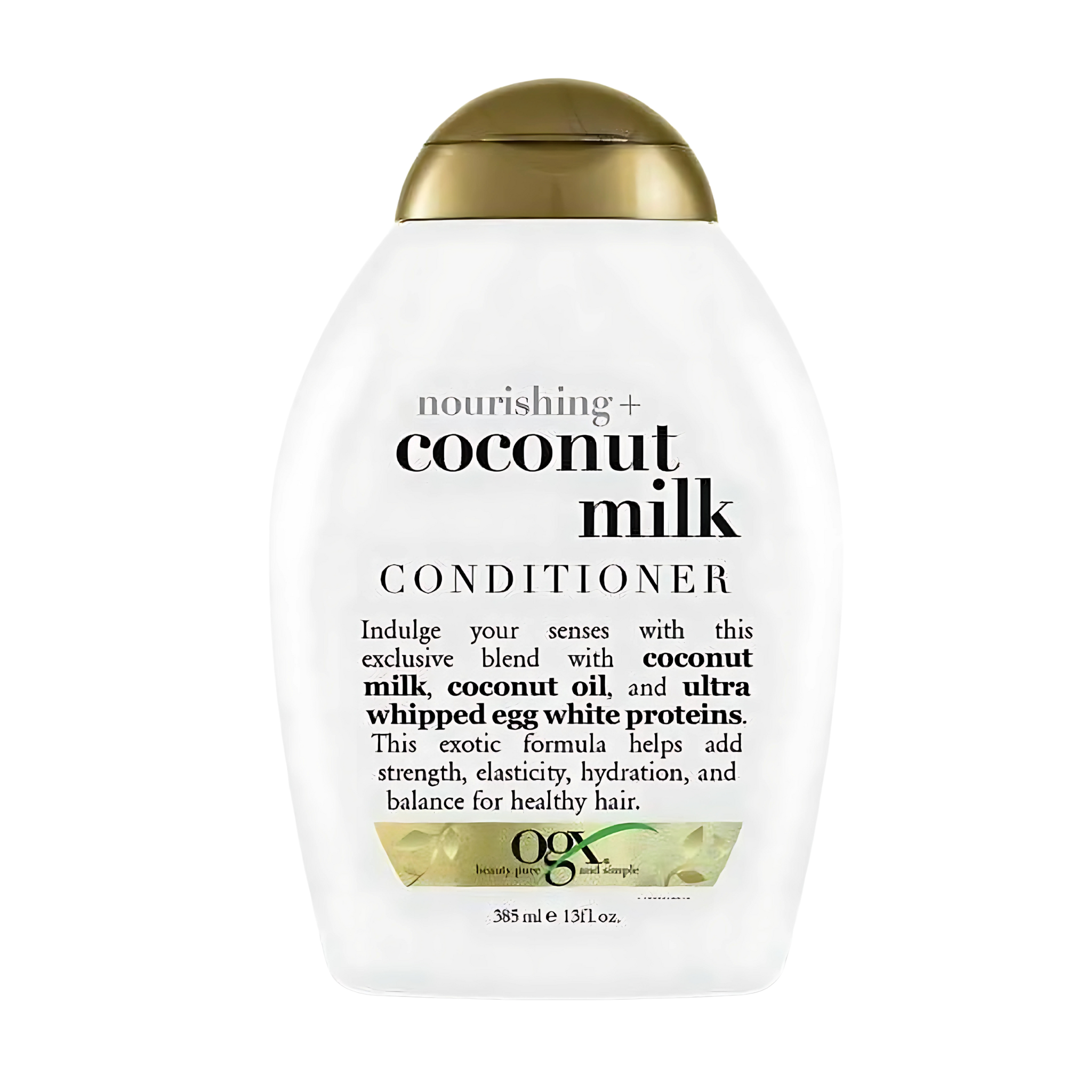 OGX, Nourishing Coconut Milk Conditioner, Hydrating and Strengthening for Soft Hair, 13 oz