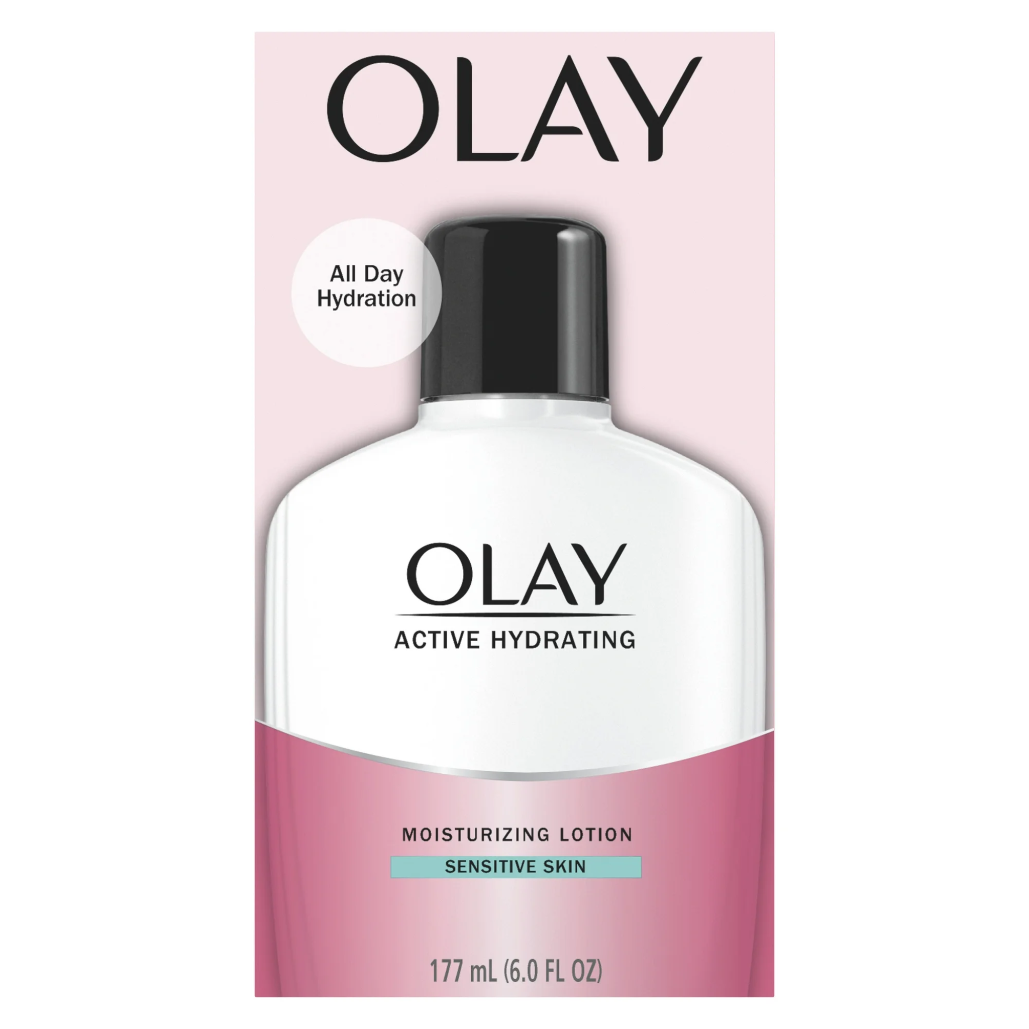 Olay, Moisturizing Face Lotion for Sensitive Skin, Hydrating and Gentle Care, 6.0 fl oz