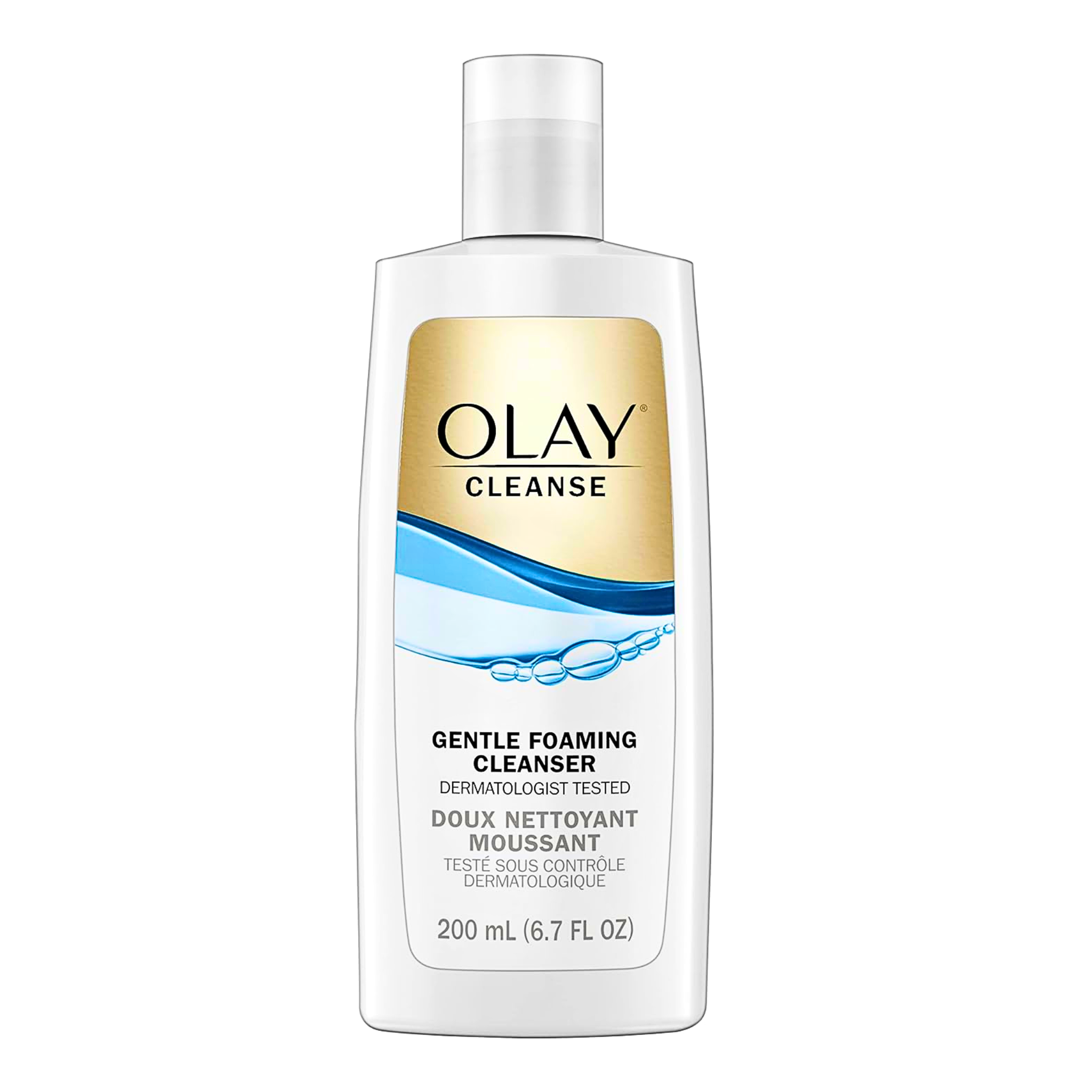 Olay, Cleanse Gentle Foaming Face Cleanser, Daily Cleansing for All Skin Types, 6.7 fl oz