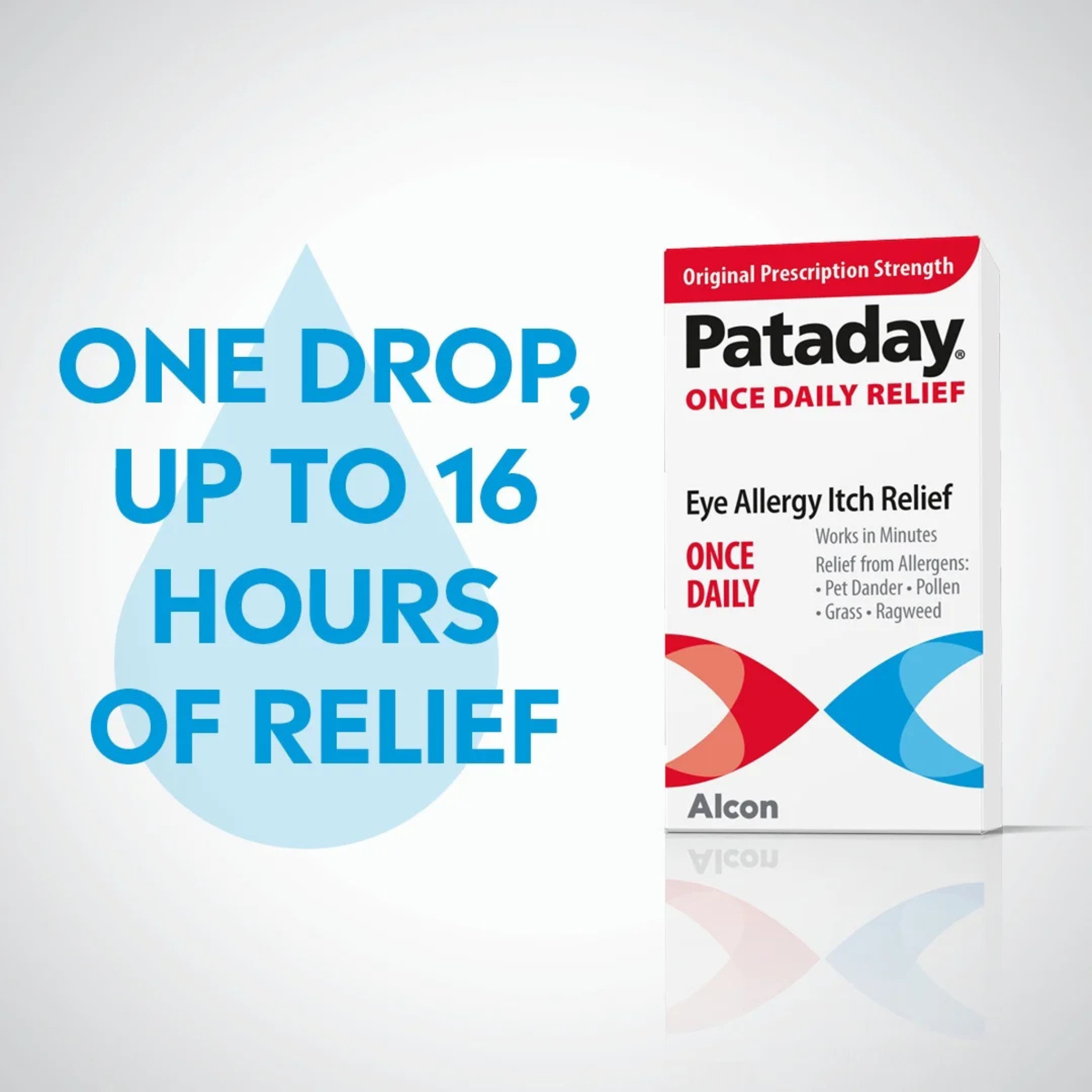 Pataday Once Daily Eye Allergy Itch Relief Eye Drops, 2.5 ml