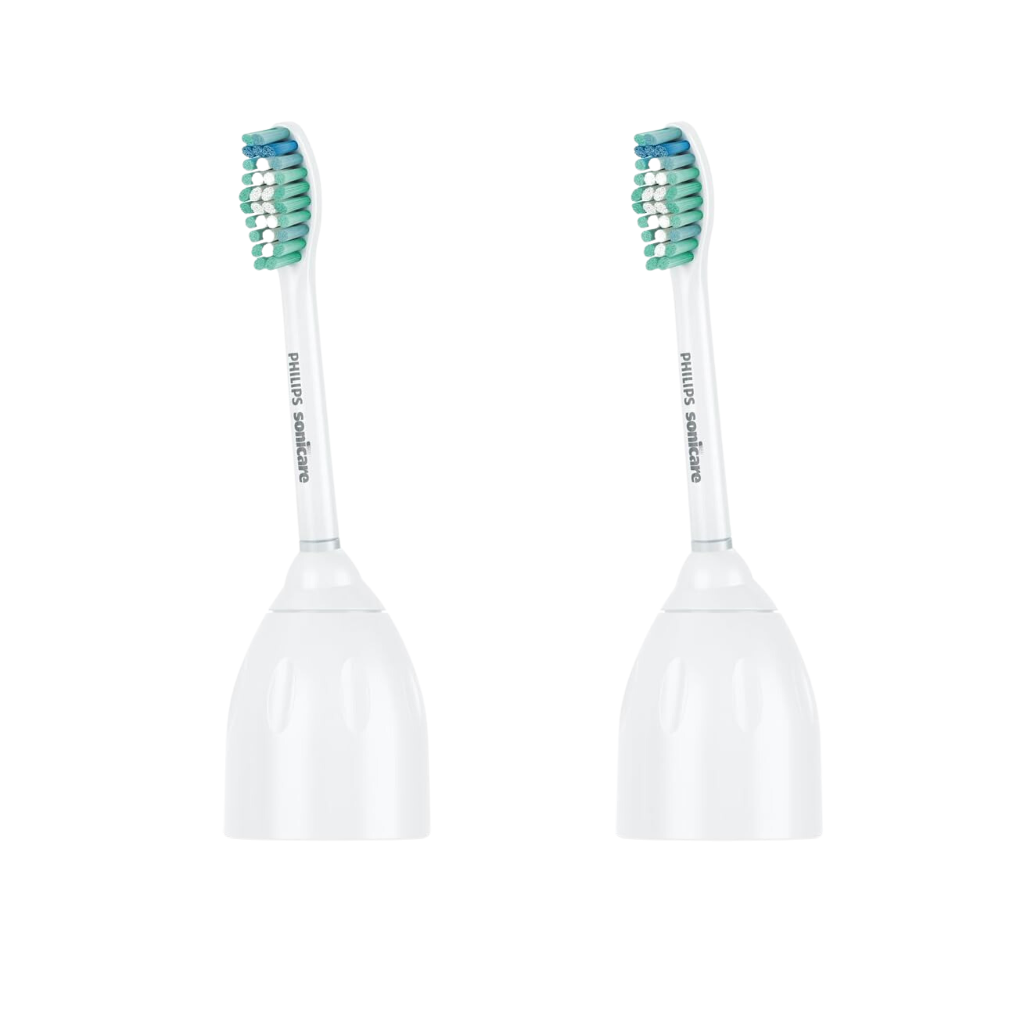 Philips Sonicare, E-Series Genuine Replacement Toothbrush Heads, Compatible for Effective Cleaning and Oral Care, White, 2 Brush Heads, HX7022/64