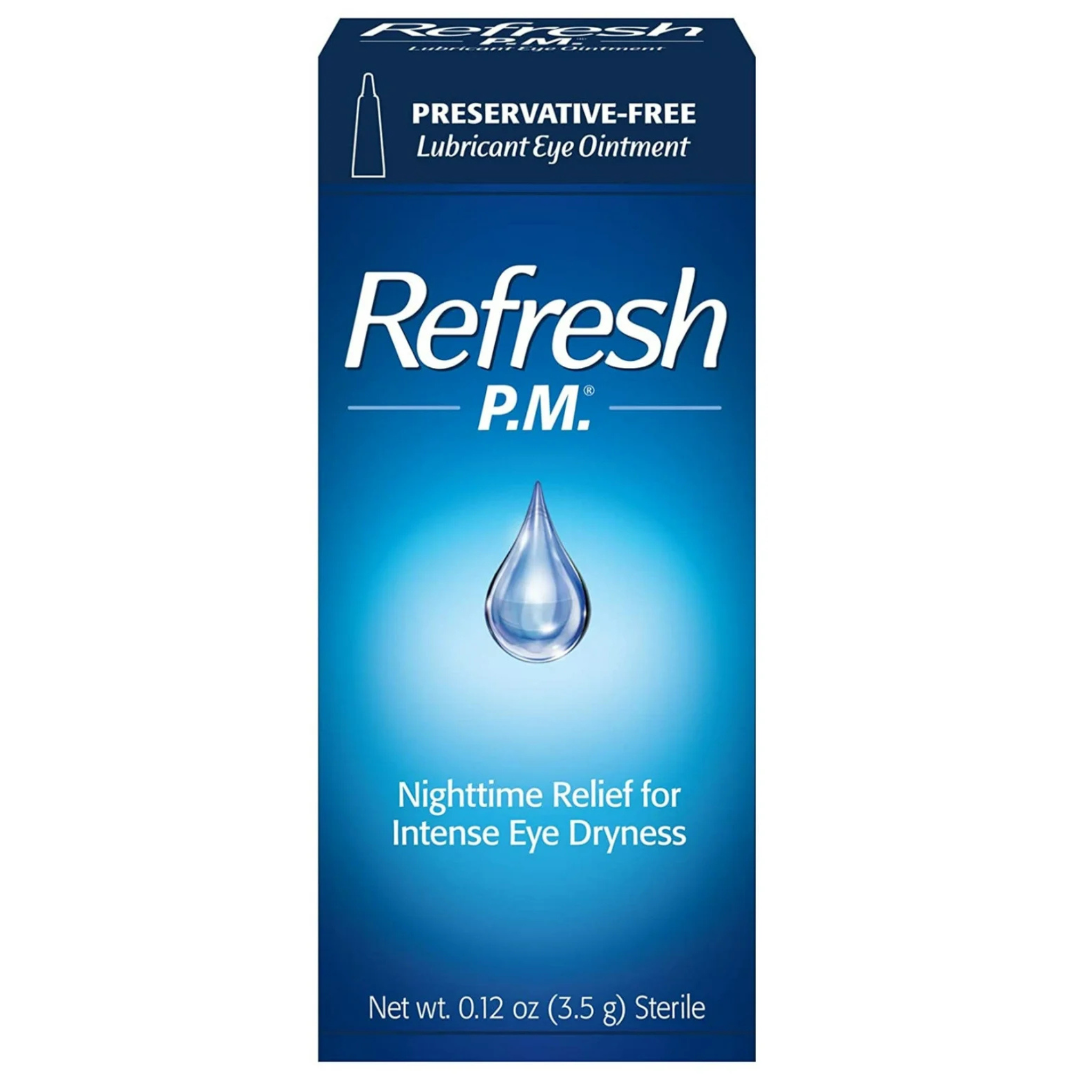 Refresh P.M. Lubricant Eye Ointment 0.12 oz (3.5 g) Each