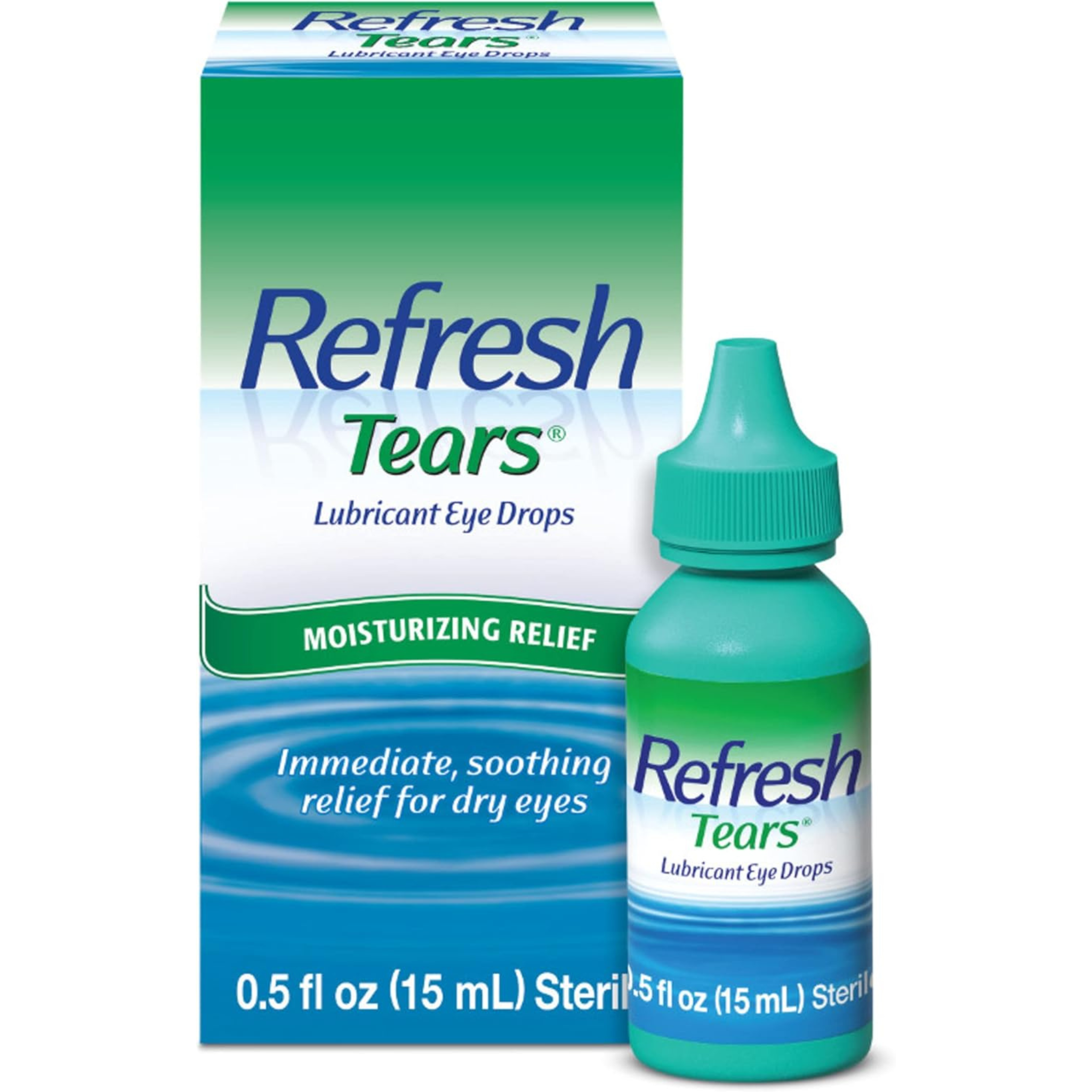 Refresh Tears Lubricant Eye Drops Artificial Tears, 0.5 fl oz