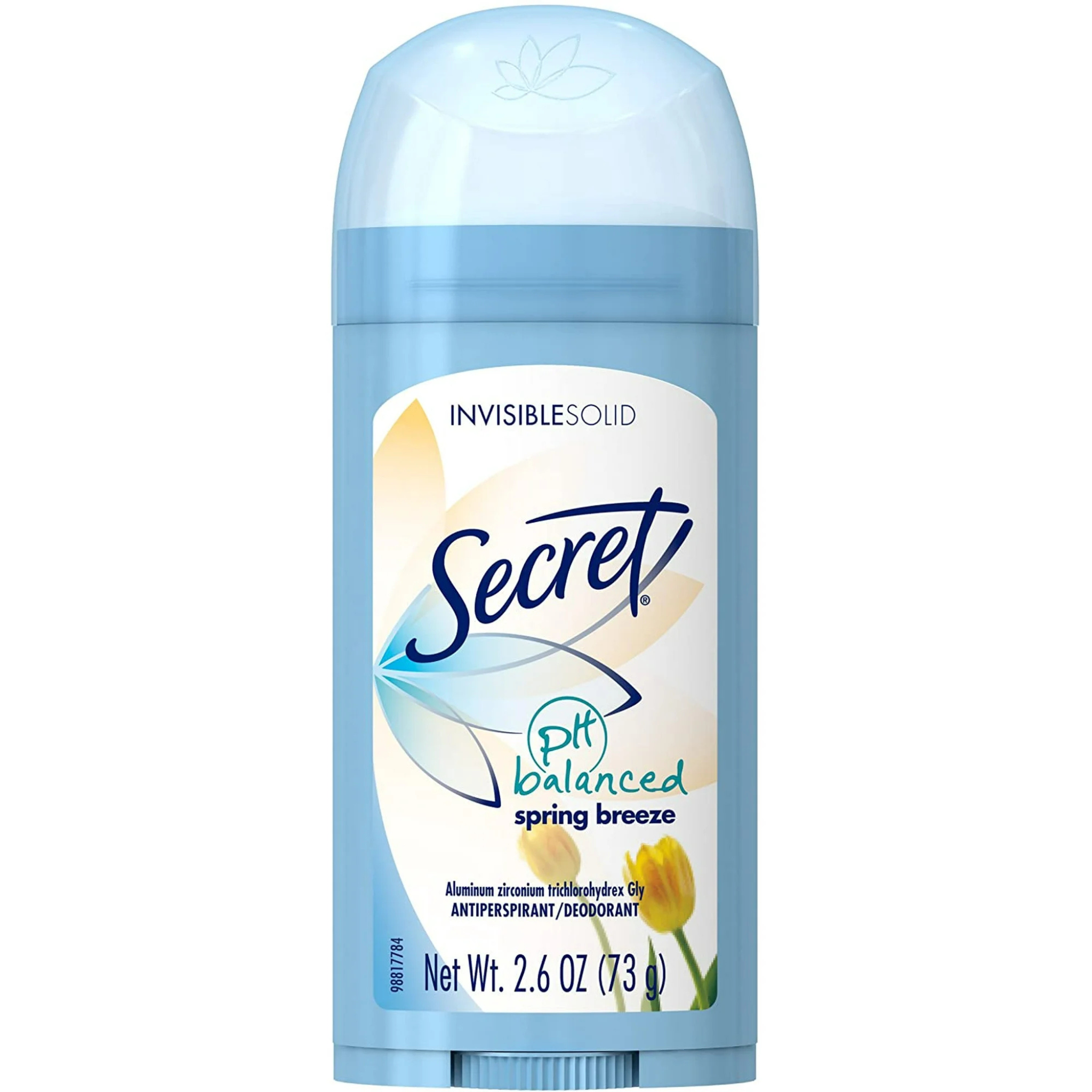 Secret Anti-Perspirant Deodorant Invisible Solid Spring Breeze 2.60 oz