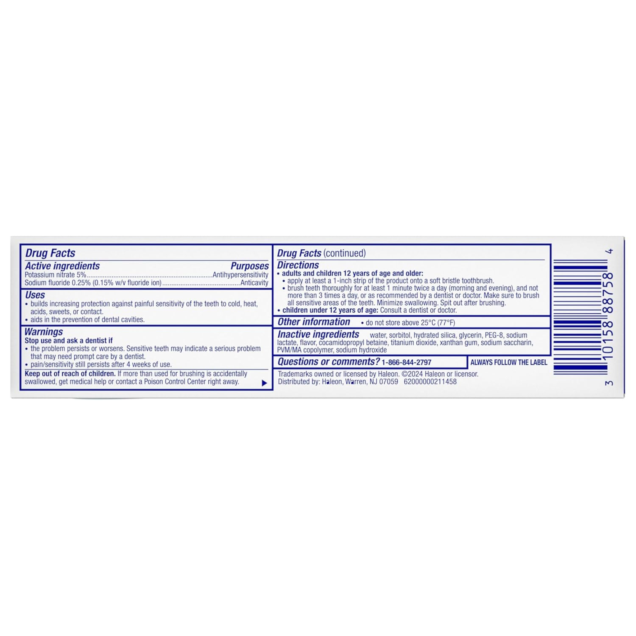 Sensodyne Pronamel, Intensive Enamel Repair Toothpaste for Sensitive Teeth, Rehardens and Strengthens Enamel for Extra Freshness, 3.4 oz