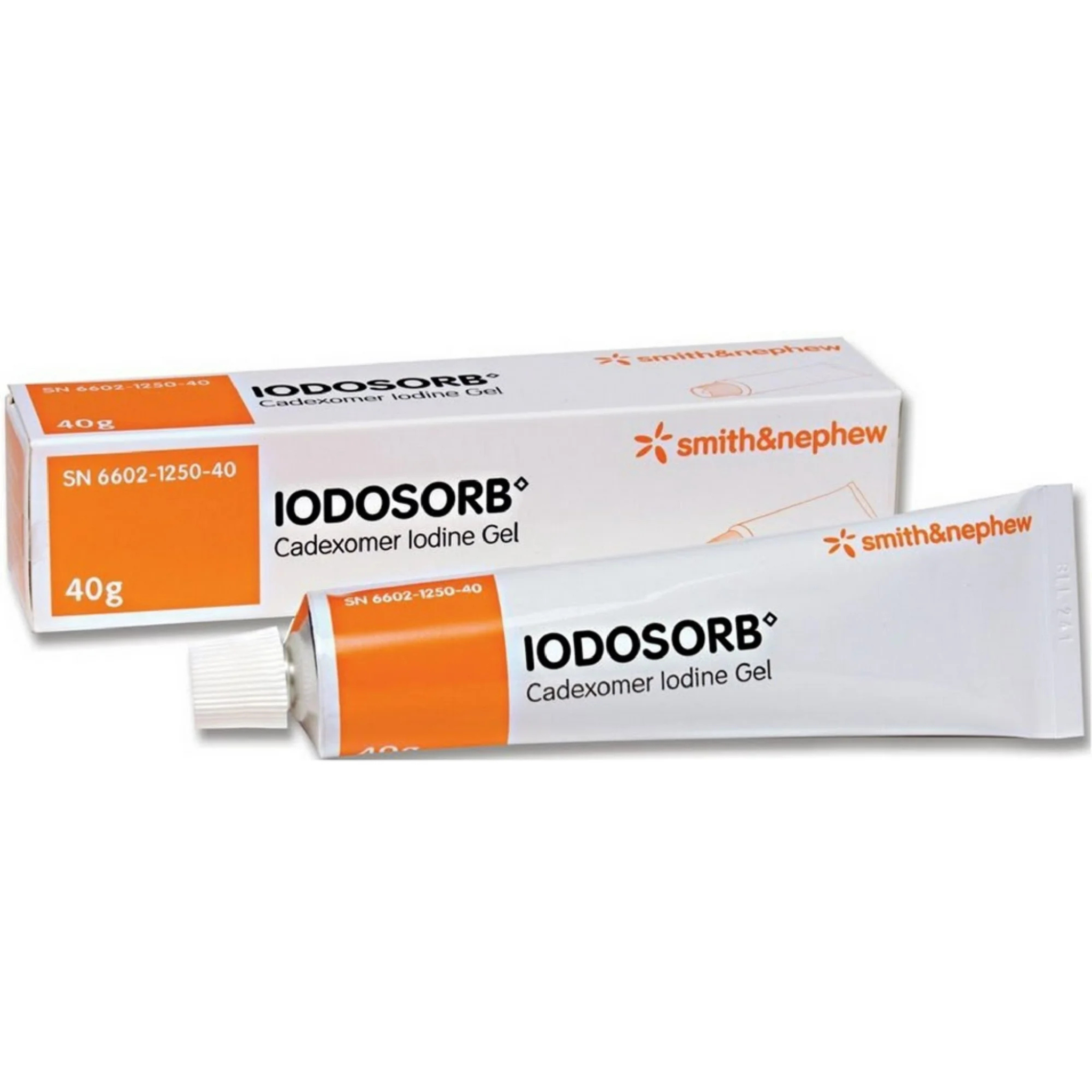 Smith & Nephew, Iodosorb Cadexomer Iodine Gel Dressing, Effective for Wound Management, 1.40 oz