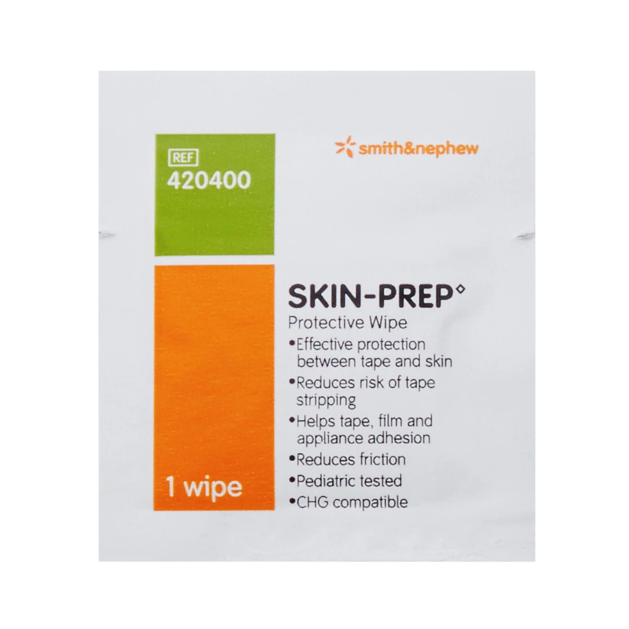 Smith and Nephew, SKIN-PREP Protective Barrier Wipe, Effective Protection for Skin, 50 Count