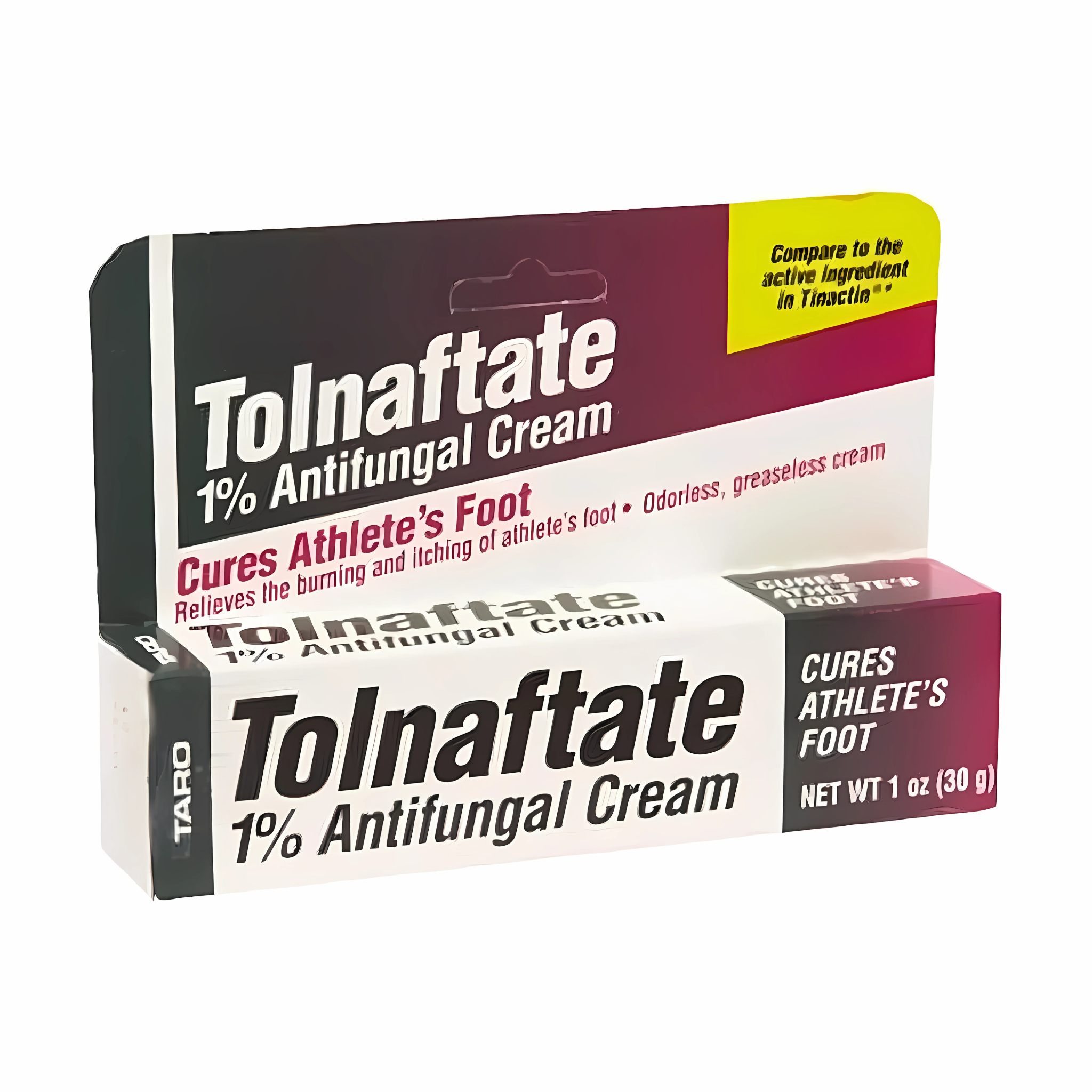 Tolnaftate, Antifungal Athlete’s Foot Cream 1%, Fast-Acting Treatment for Fungal Infections, 1 Oz