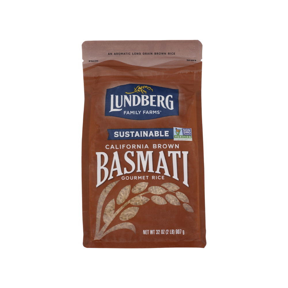 Lundberg Family Farms, California Brown Basmati Rice, 32 oz (Pack of 6)