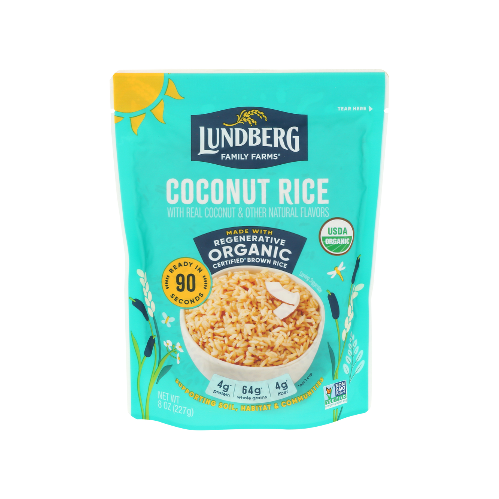 Lundberg Family Farms Coconut Rice, 8 oz (Pack of 6)