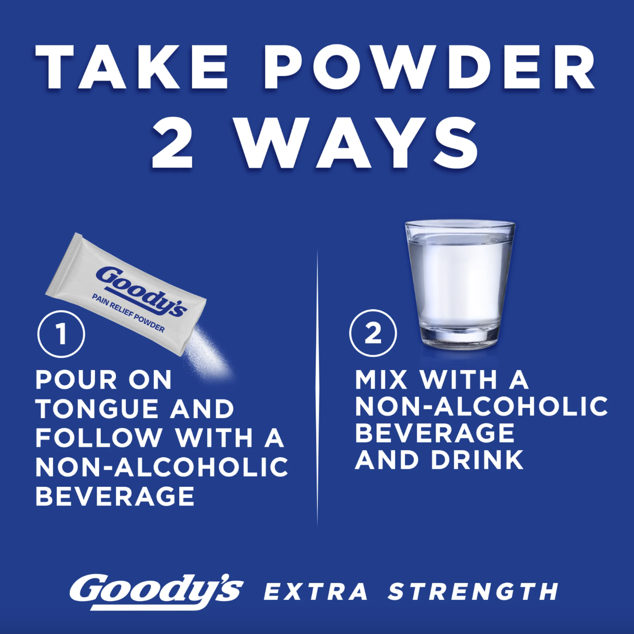 Goody's Extra Strength Headache Powder, 24 Powder Sticks