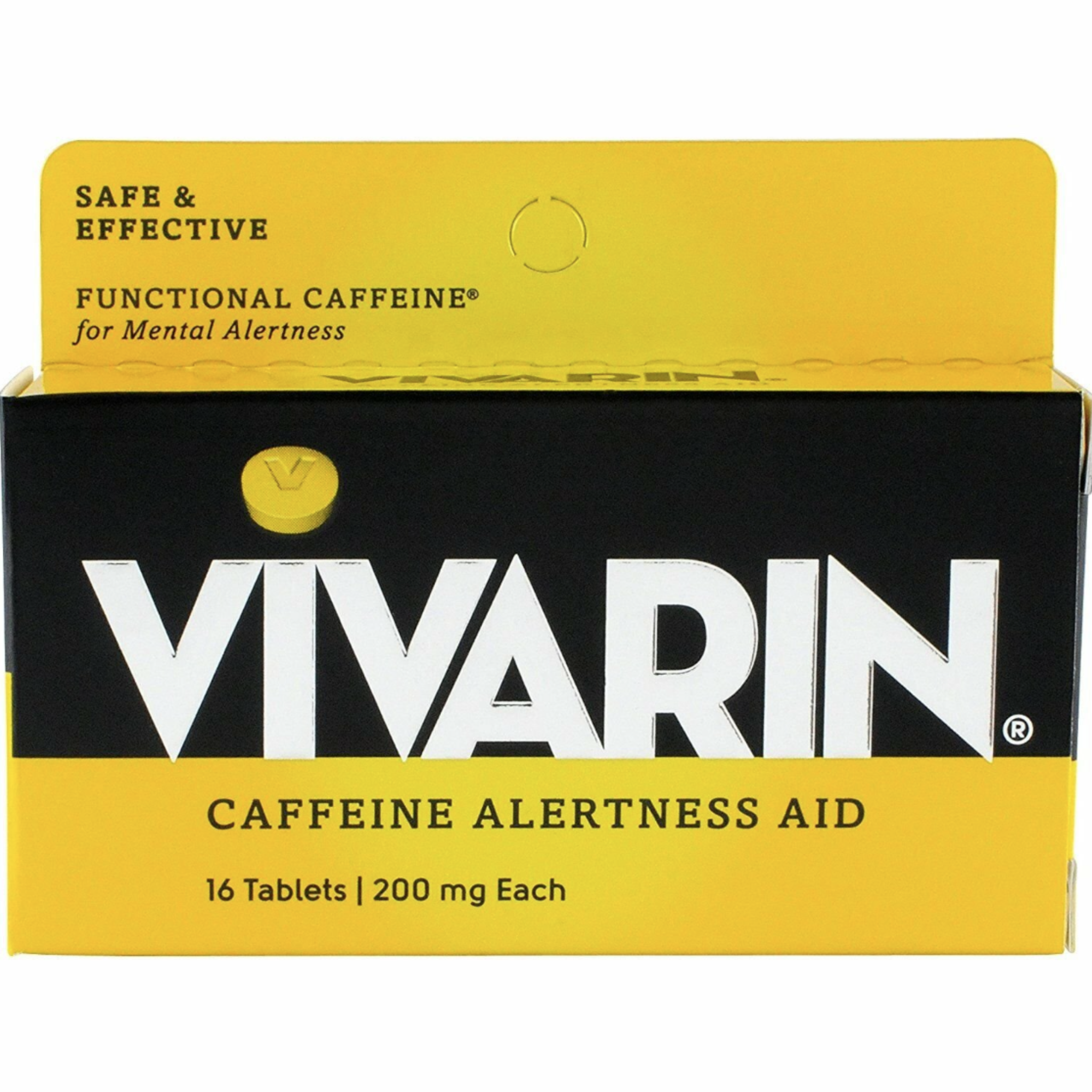 Vivarin Functional Caffeine Alertness Aid Safe & Effective, 16ct