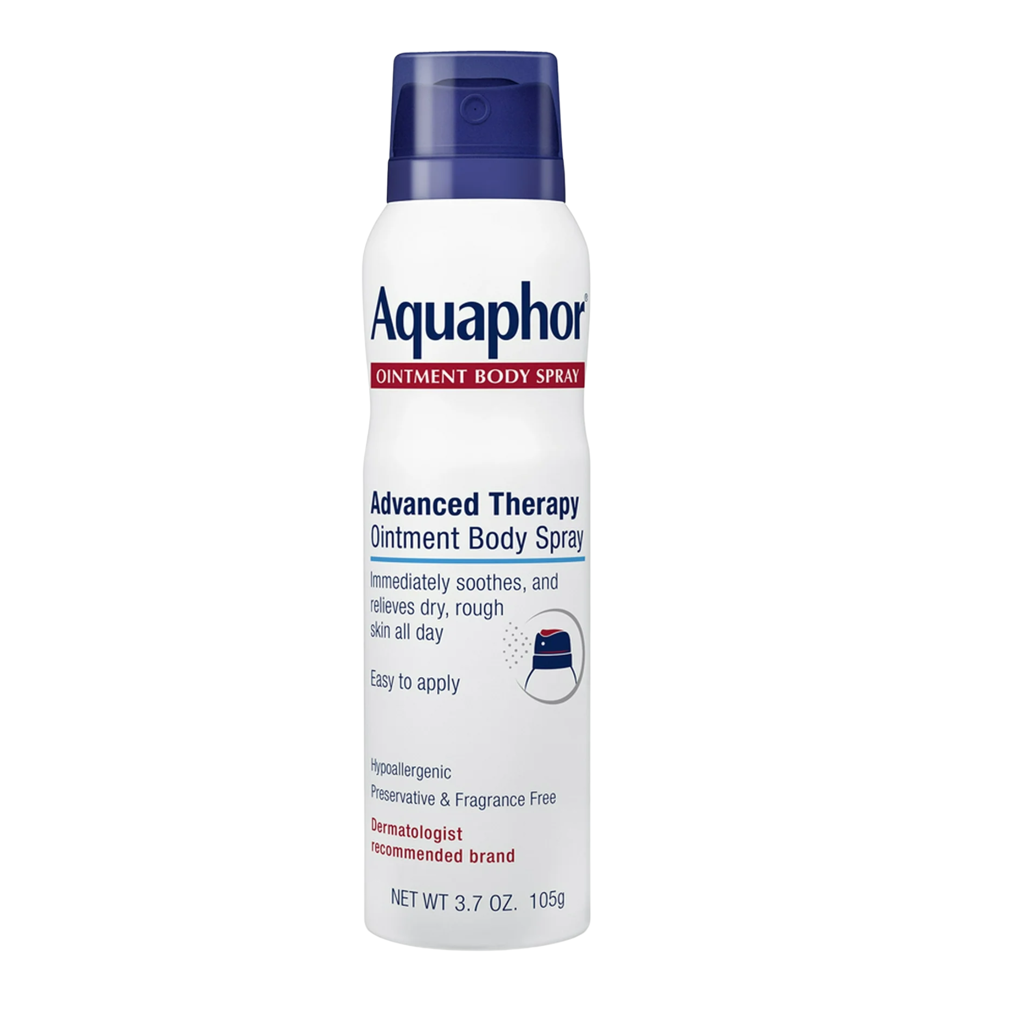 Aquaphor®, Ointment Body Spray, Soothing & Hydrating Moisturizer for Dry Skin, 3.7 oz Spray Can